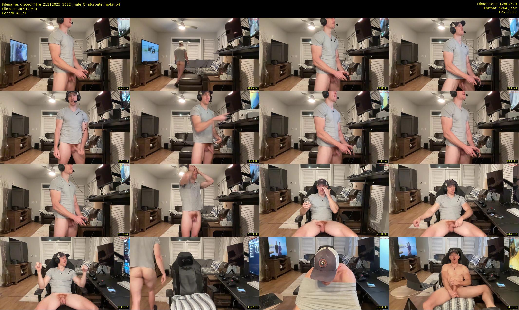 discgolf4life — 41 minute Chaturbate male cam show recording, 720p, Nov 21, 2025