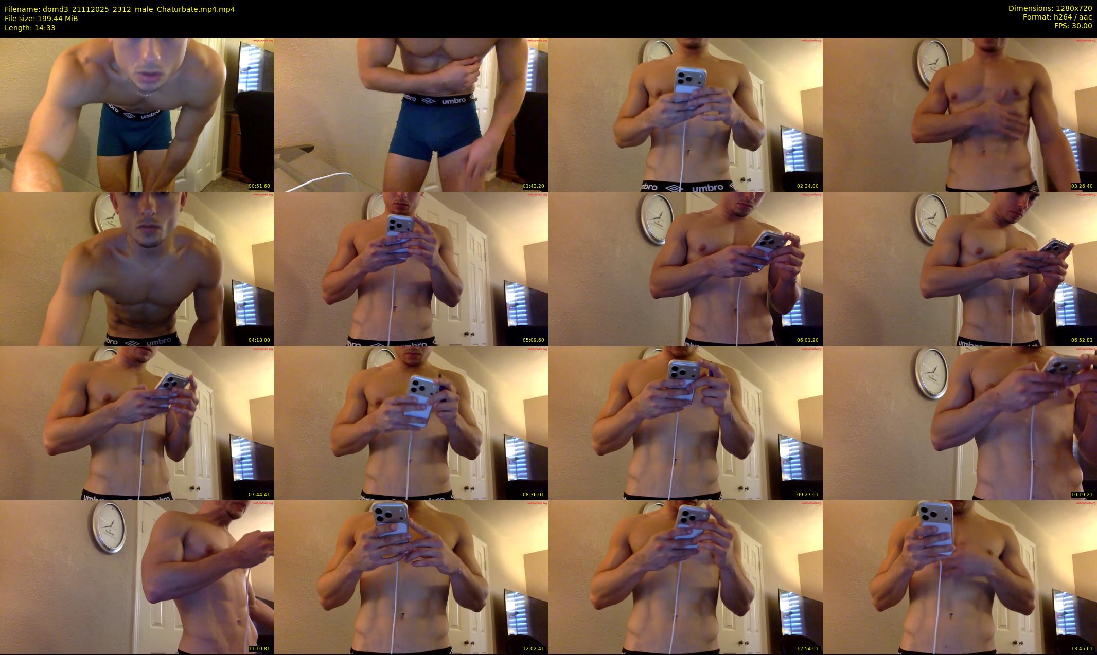 domd3 — 15 minute Chaturbate male cam show recording, 720p, Nov 21, 2025