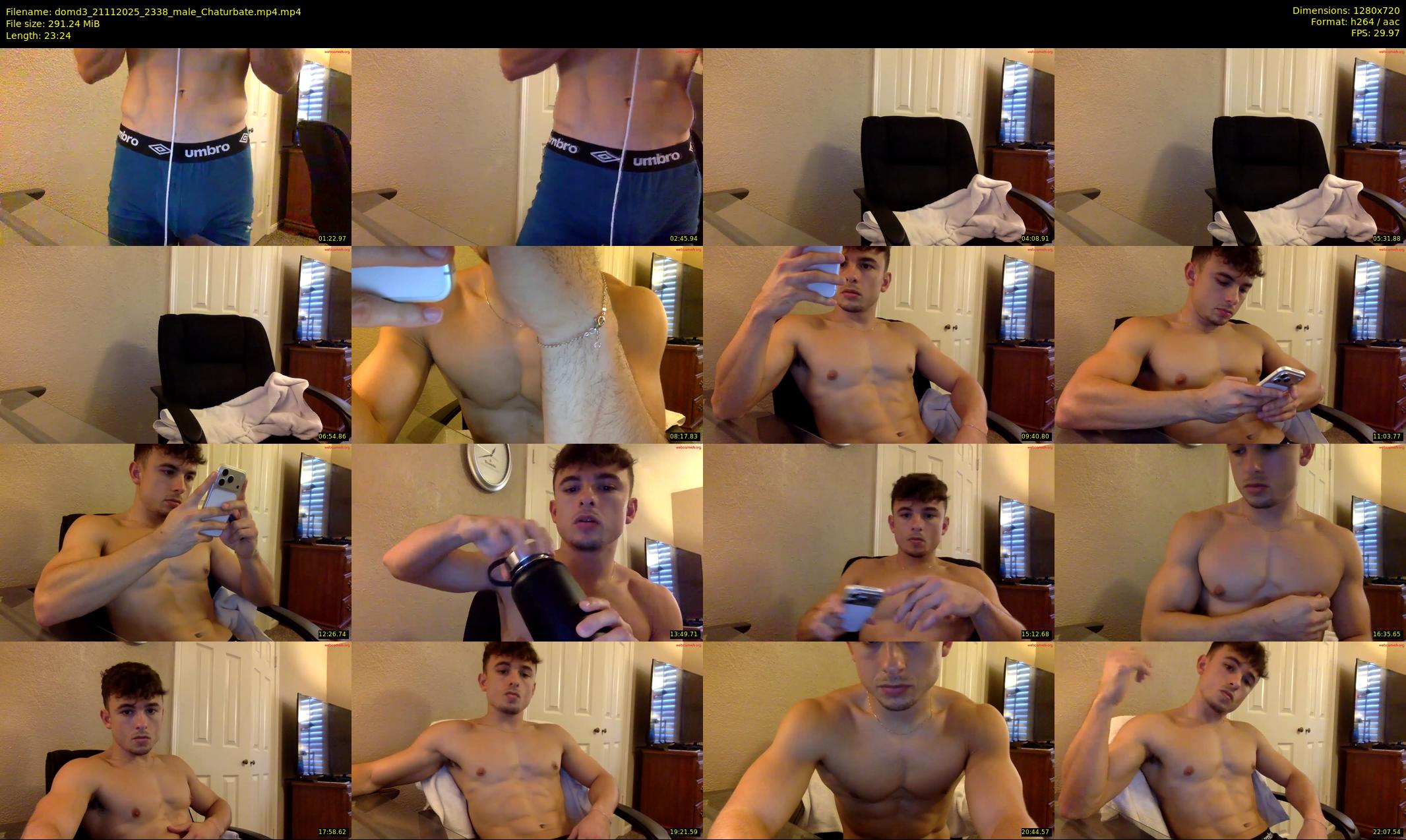domd3 — 24 minute Chaturbate male cam show recording, 720p, Nov 21, 2025