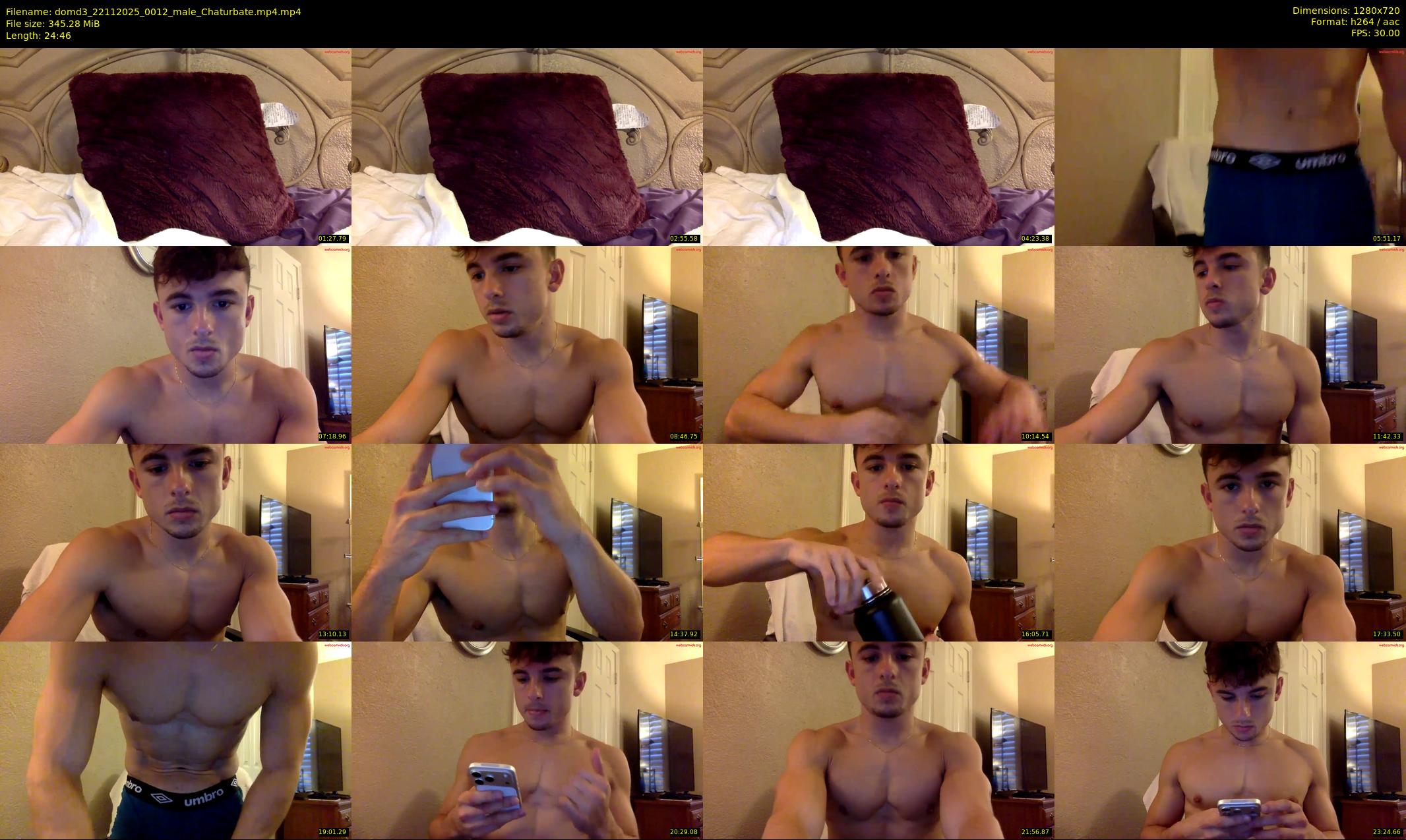domd3 — 25 minute Chaturbate male cam show recording, 720p, Nov 22, 2025