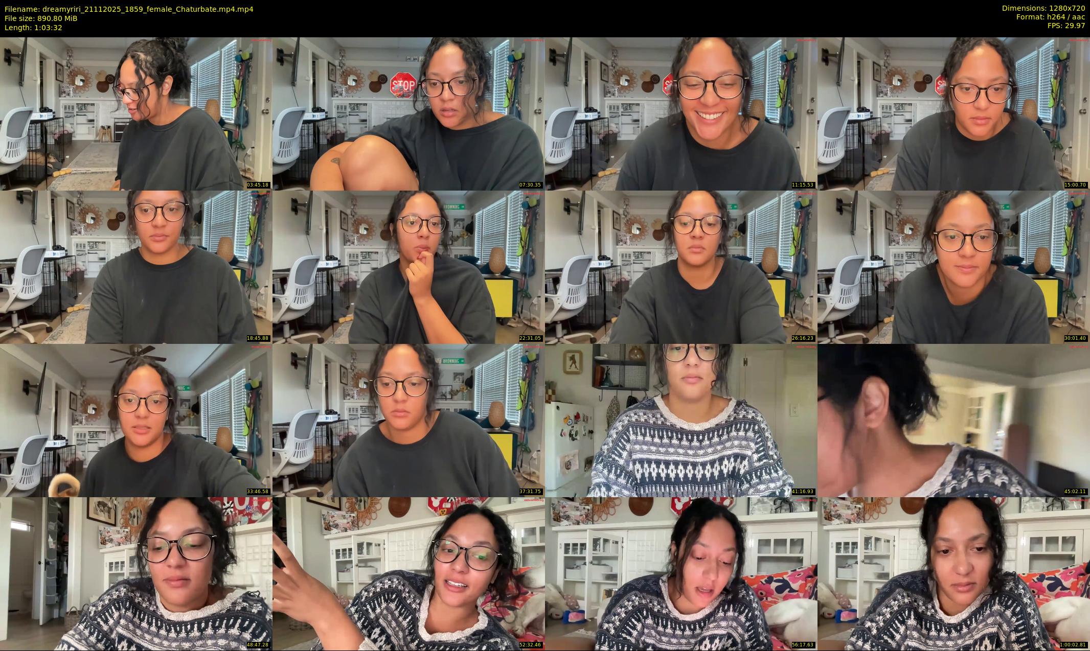 dreamyriri — 64 minute Chaturbate female cam show recording, 720p, Nov 21, 2025