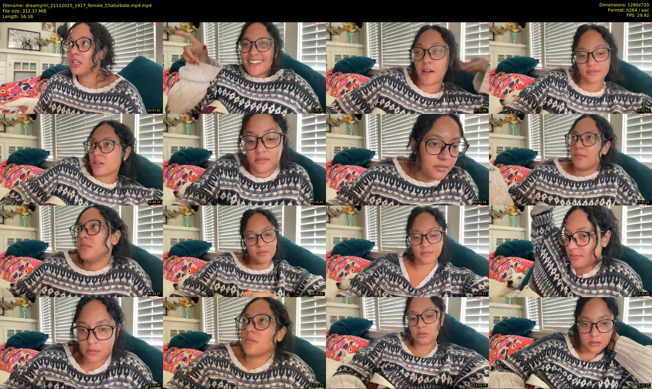dreamyriri — 17 minute Chaturbate female cam show recording, 720p, Nov 21, 2025