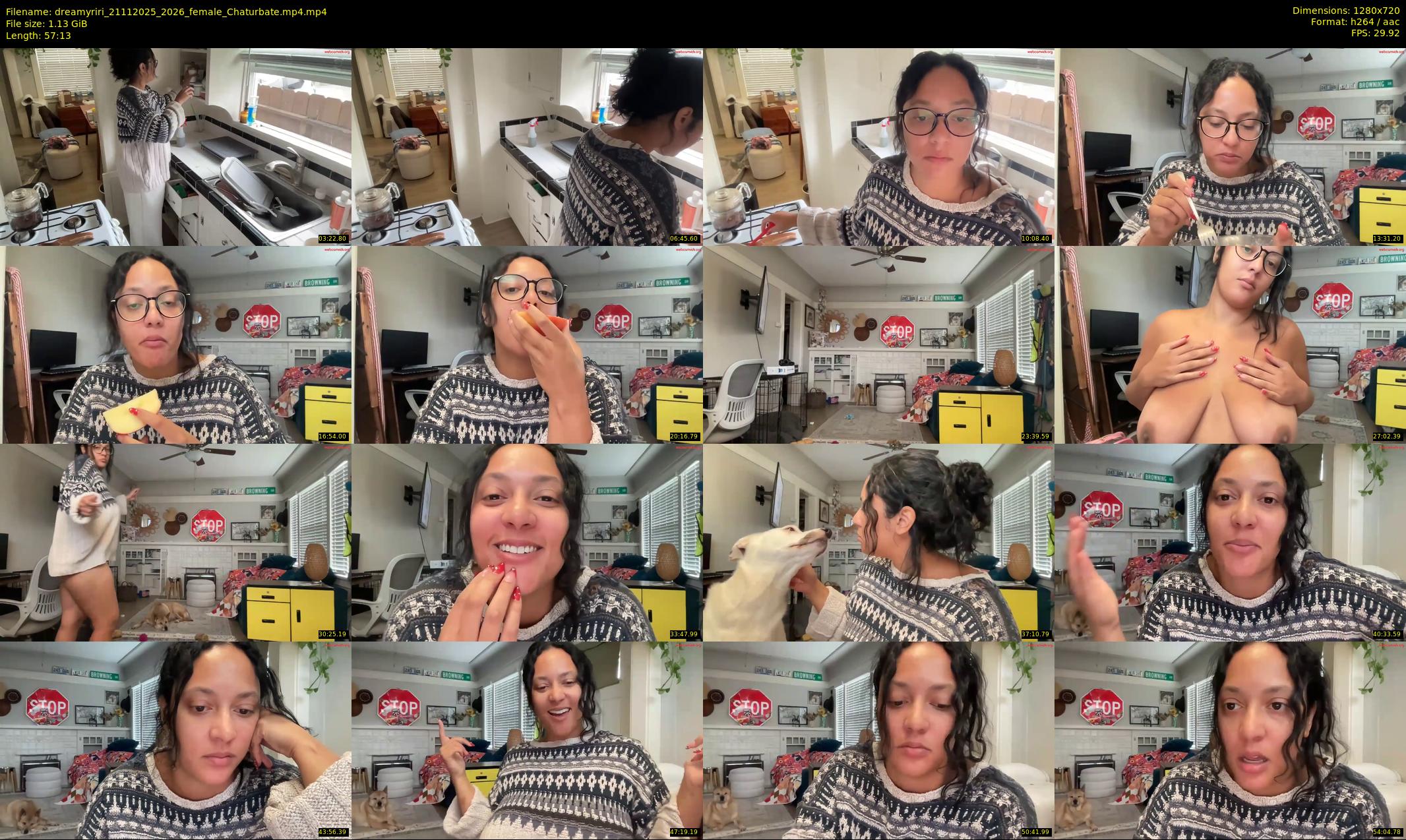 dreamyriri — 58 minute Chaturbate female cam show recording, 720p, Nov 21, 2025