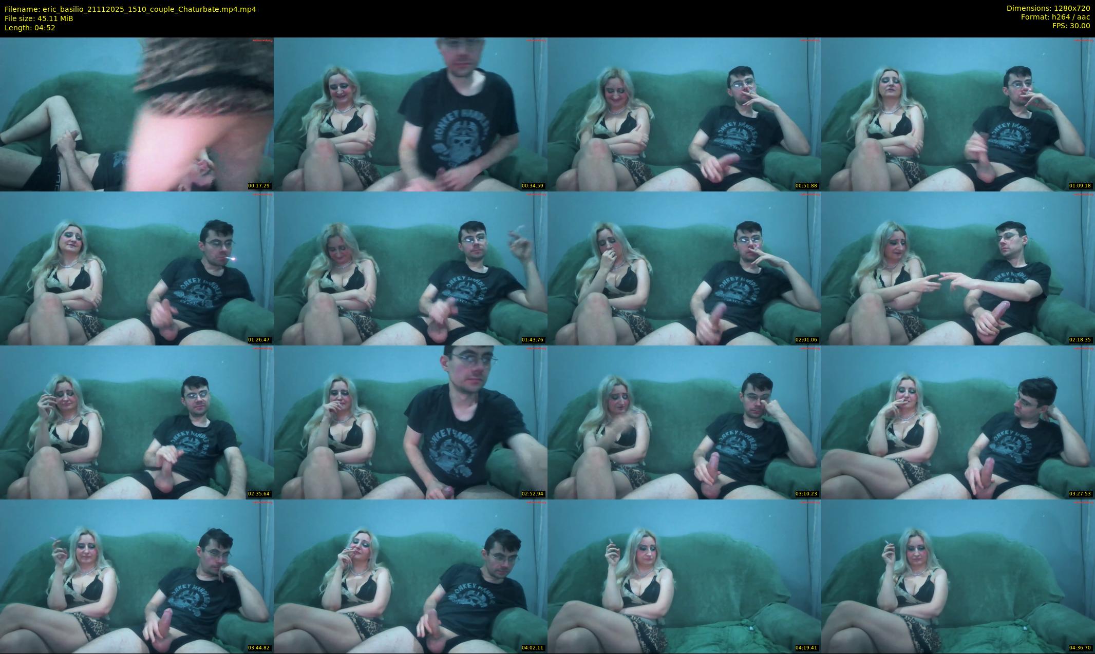 eric_basilio — 5 minute Chaturbate couple cam show recording, 720p, Nov 21, 2025