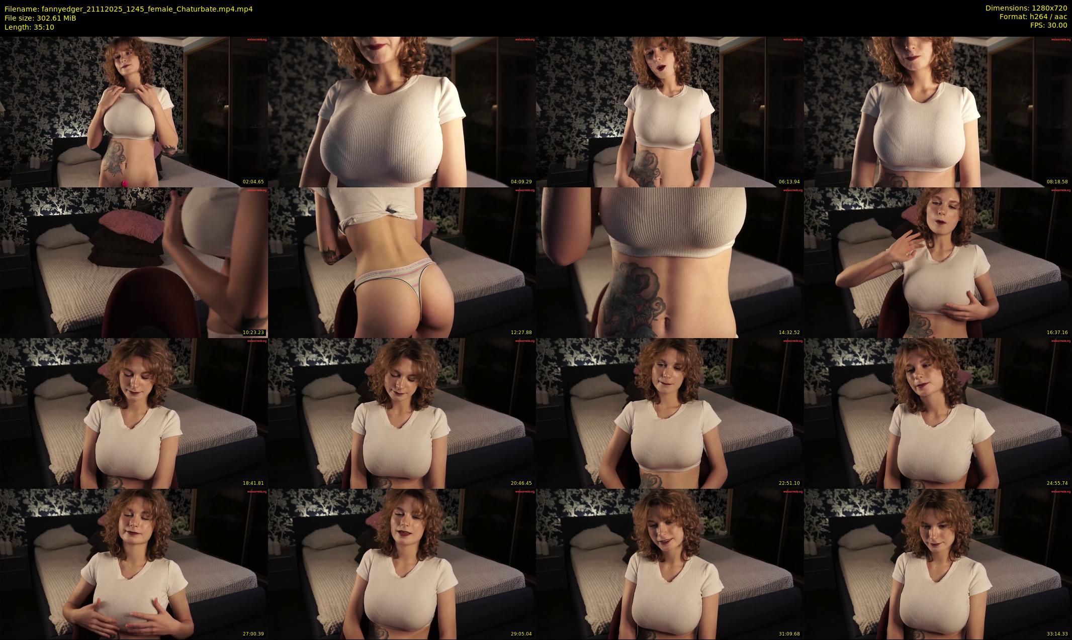 fannyedger — 36 minute Chaturbate female cam show recording, 720p, Nov 21, 2025