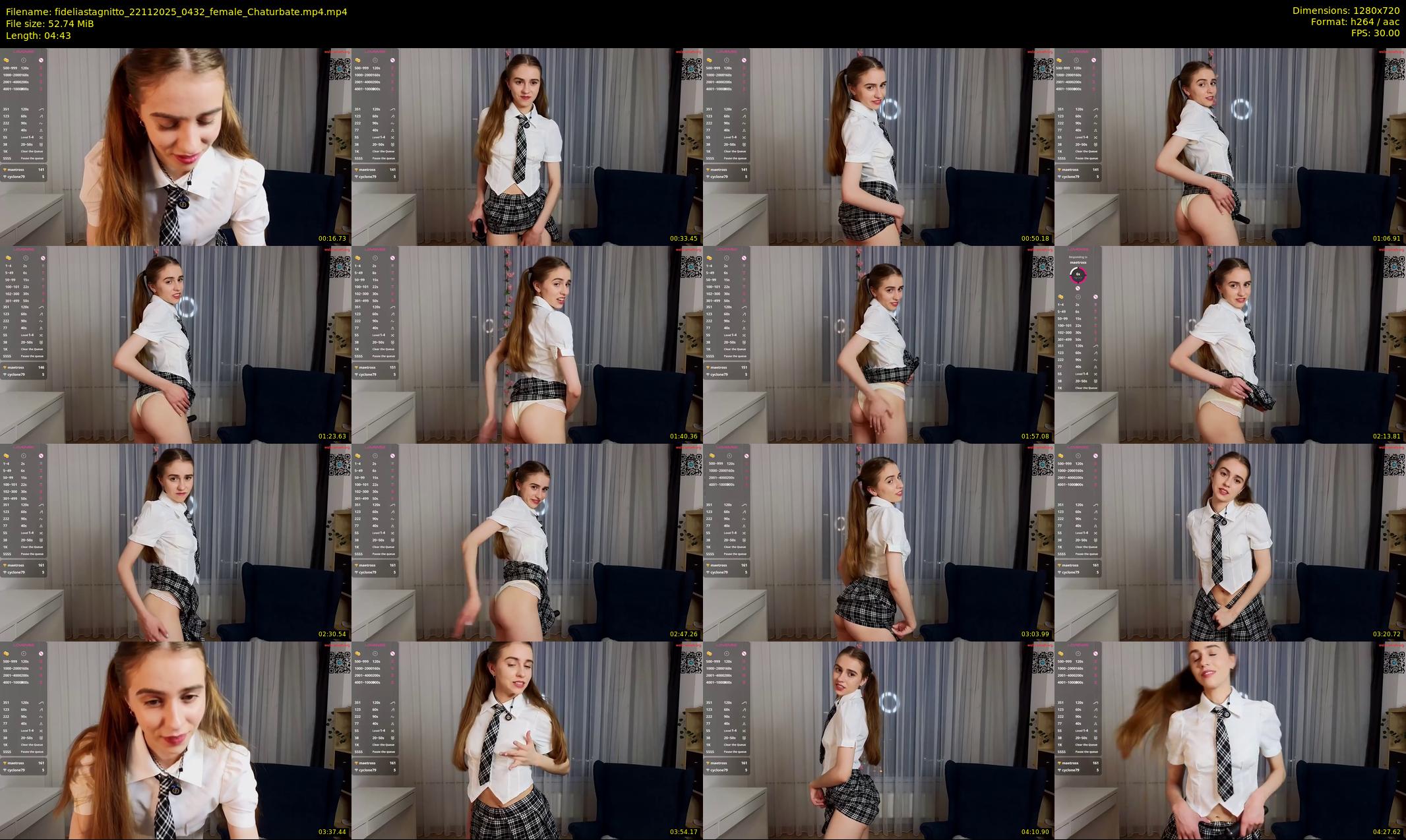 fideliastagnitto — 5 minute Chaturbate female cam show recording, 720p, Nov 22, 2025
