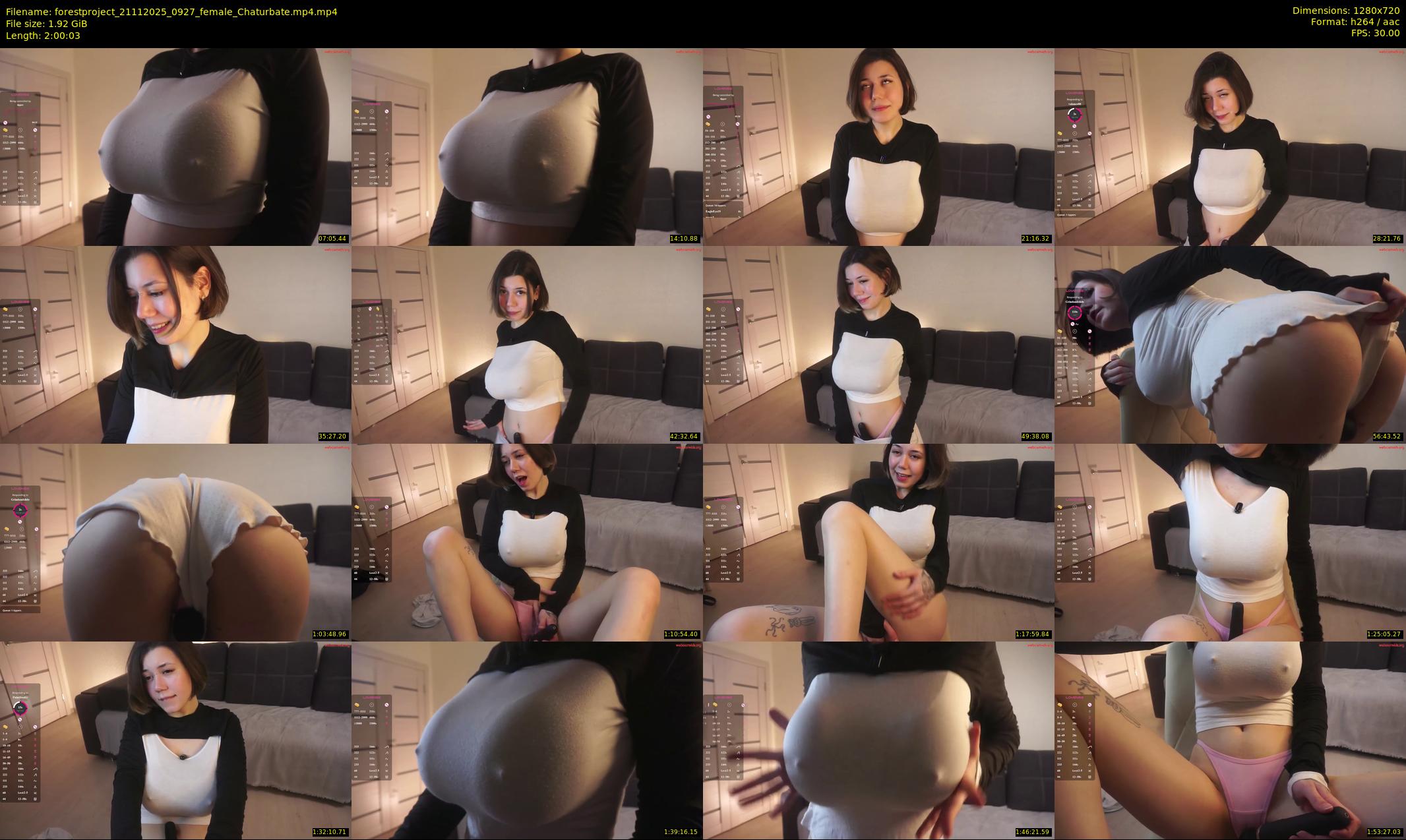 forestproject — 121 minute Chaturbate female cam show recording, 720p, Nov 21, 2025