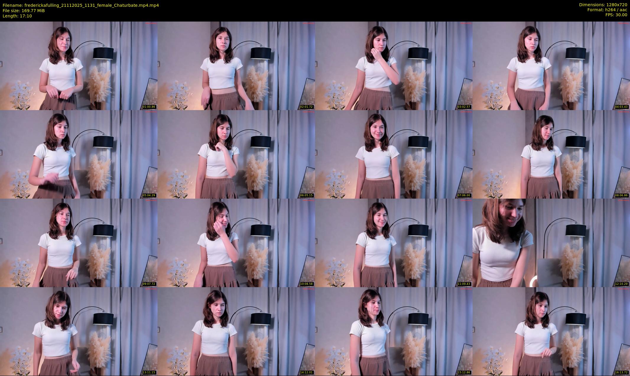 frederickafulling — 18 minute Chaturbate female cam show recording, 720p, Nov 21, 2025