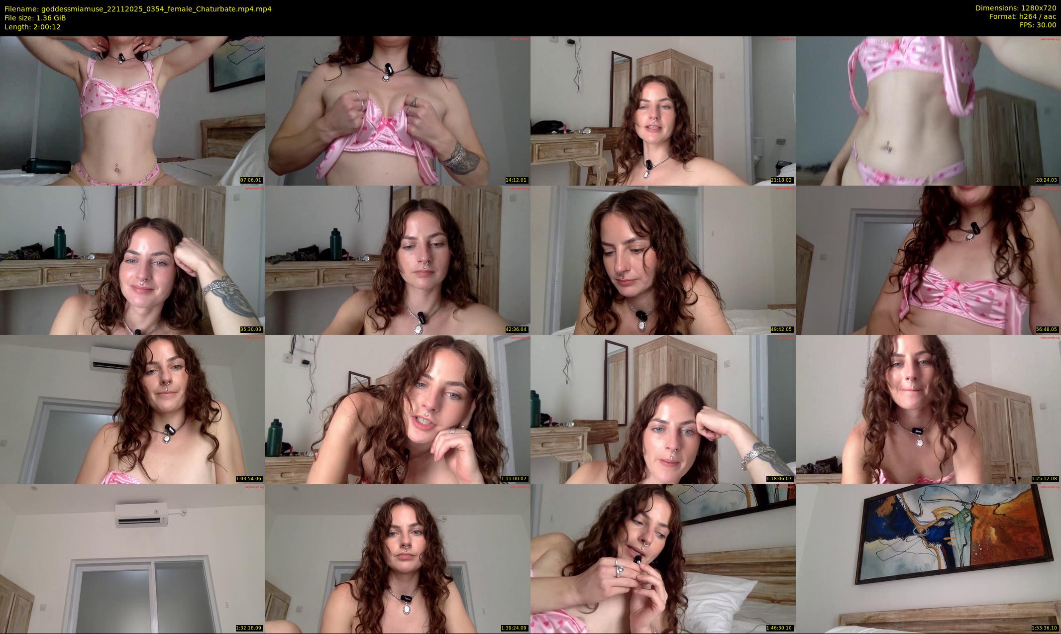 goddessmiamuse — 121 minute Chaturbate female cam show recording, 720p, Nov 22, 2025