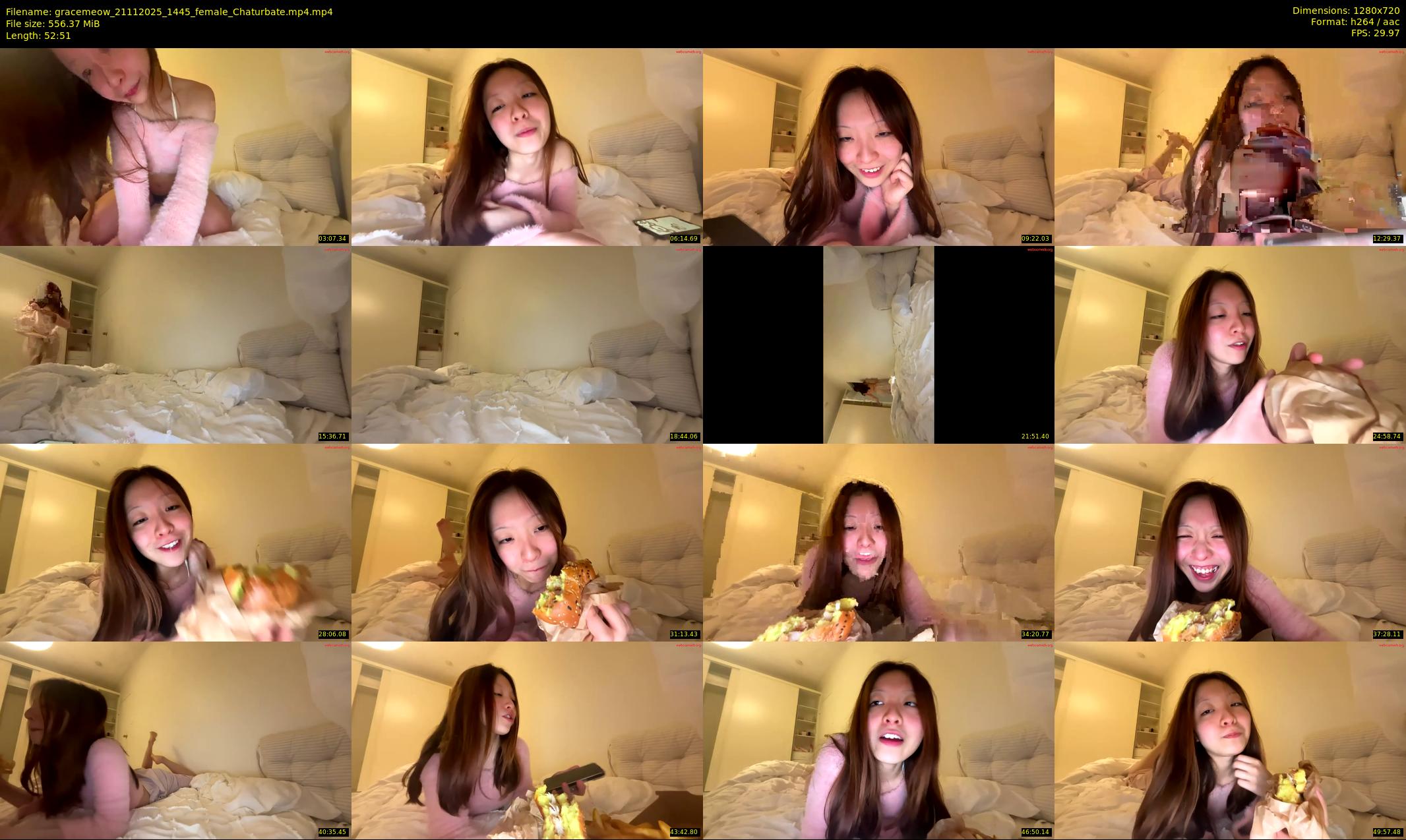 gracemeow — 53 minute Chaturbate female cam show recording, 720p, Nov 21, 2025