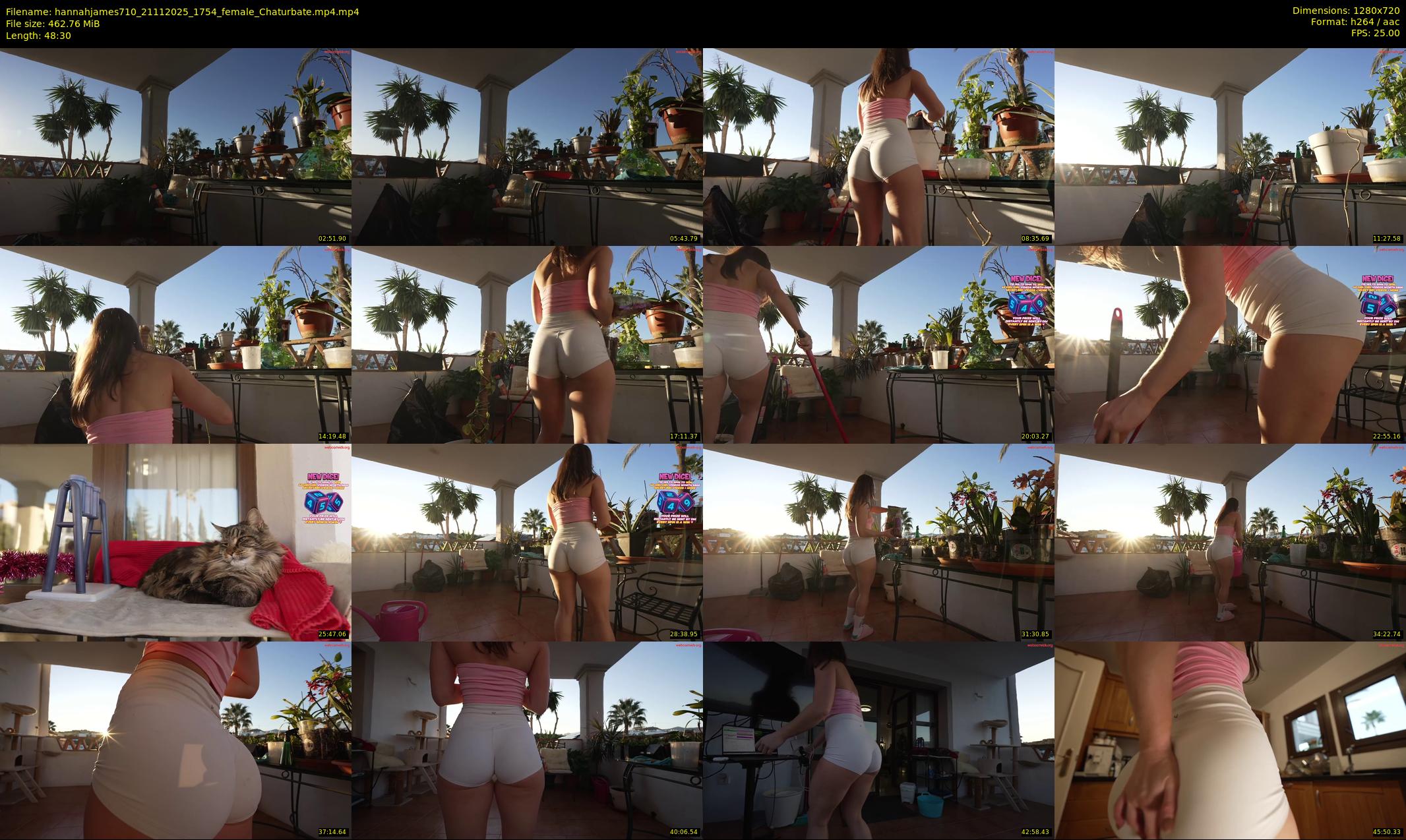 hannahjames710 — 49 minute Chaturbate female cam show recording, 720p, Nov 21, 2025