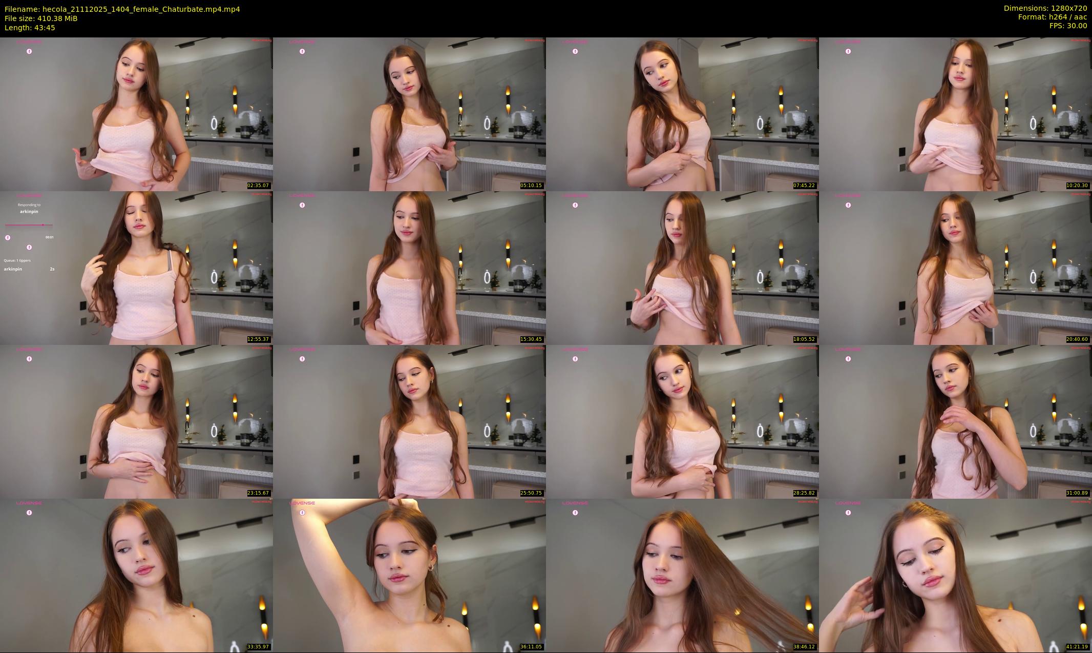 hecola — 44 minute Chaturbate female cam show recording, 720p, Nov 21, 2025