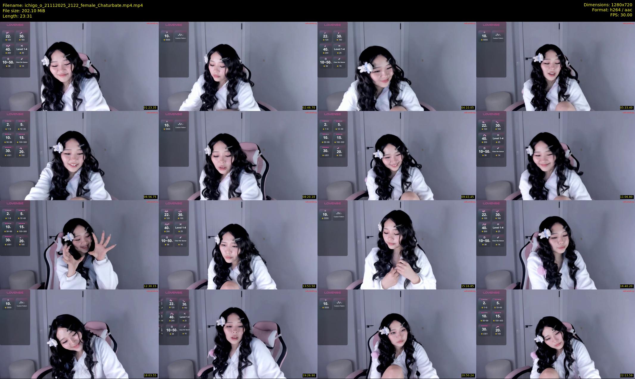 ichigo_o — 24 minute Chaturbate female cam show recording, 720p, Nov 21, 2025