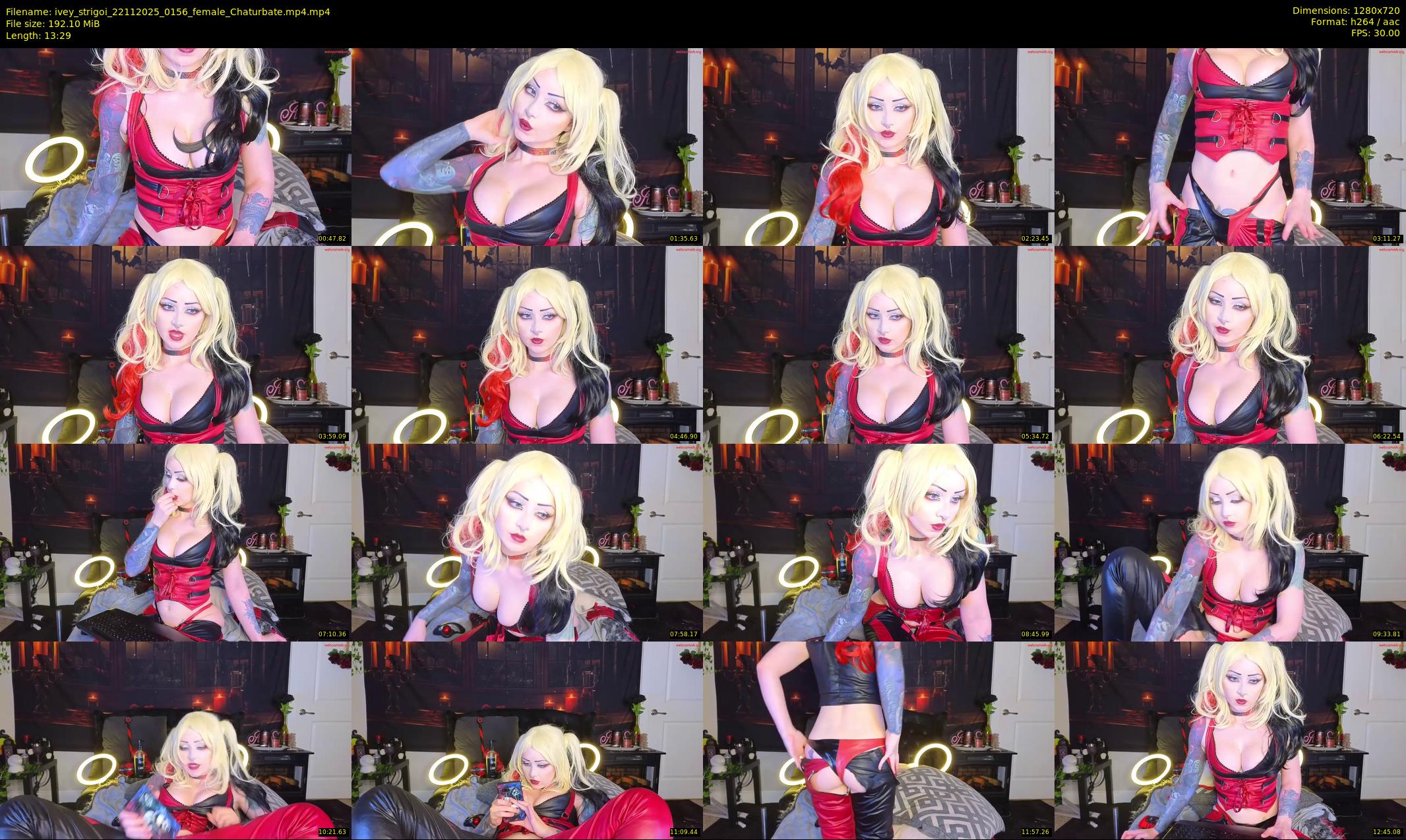 ivey_strigoi — 14 minute Chaturbate female cam show recording, 720p, Nov 22, 2025