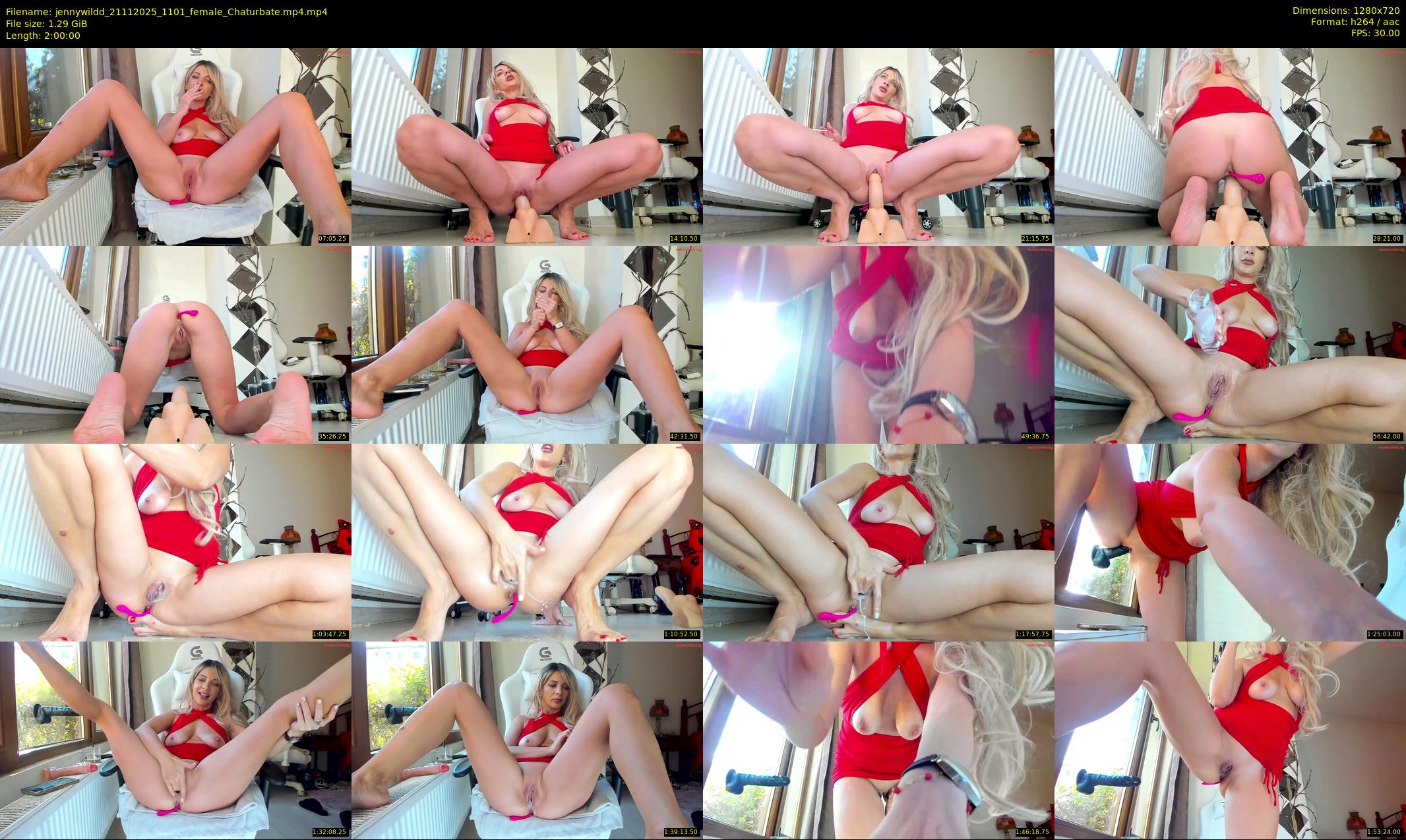jennywildd — 120 minute Chaturbate female cam show recording, 720p, Nov 21, 2025