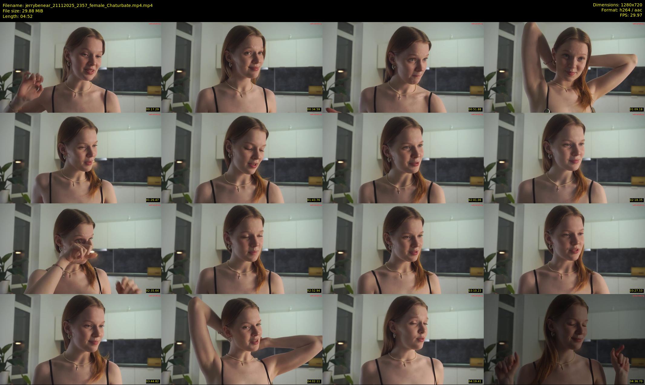 jerrybenear — 5 minute Chaturbate female cam show recording, 720p, Nov 21, 2025
