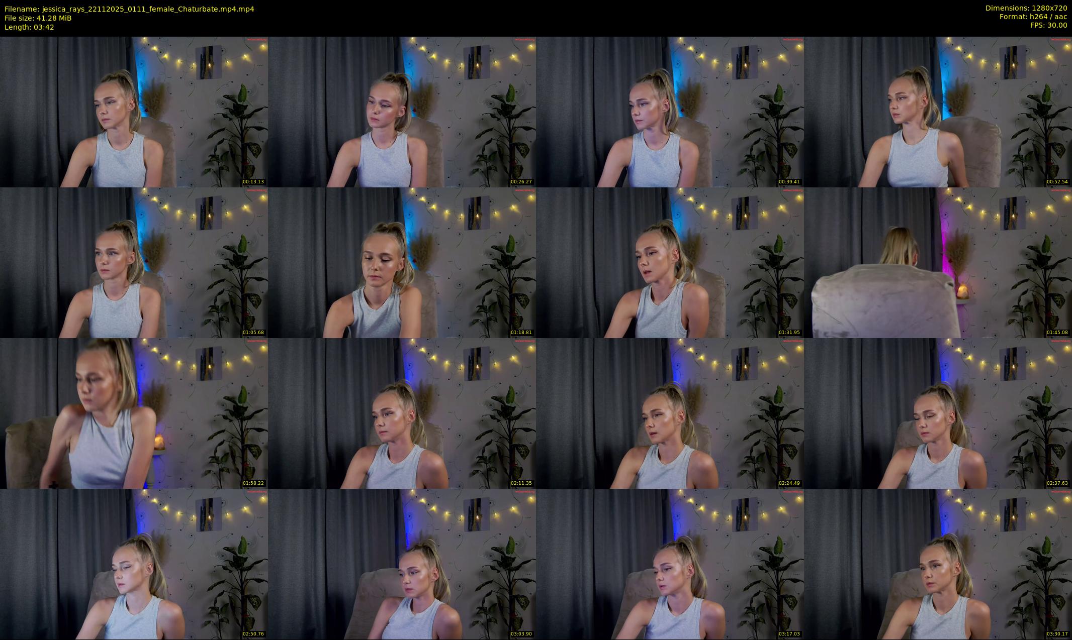 jessica_rays — 4 minute Chaturbate couple cam show recording, 720p, Nov 22, 2025