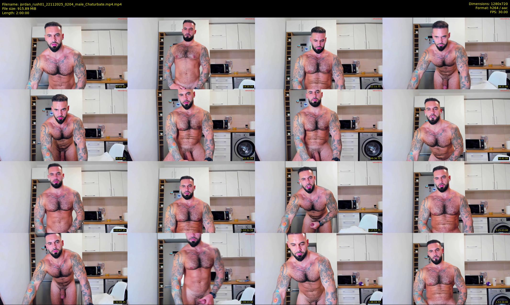 jordan_rush01 — 120 minute Chaturbate male cam show recording, 720p, Nov 22, 2025
