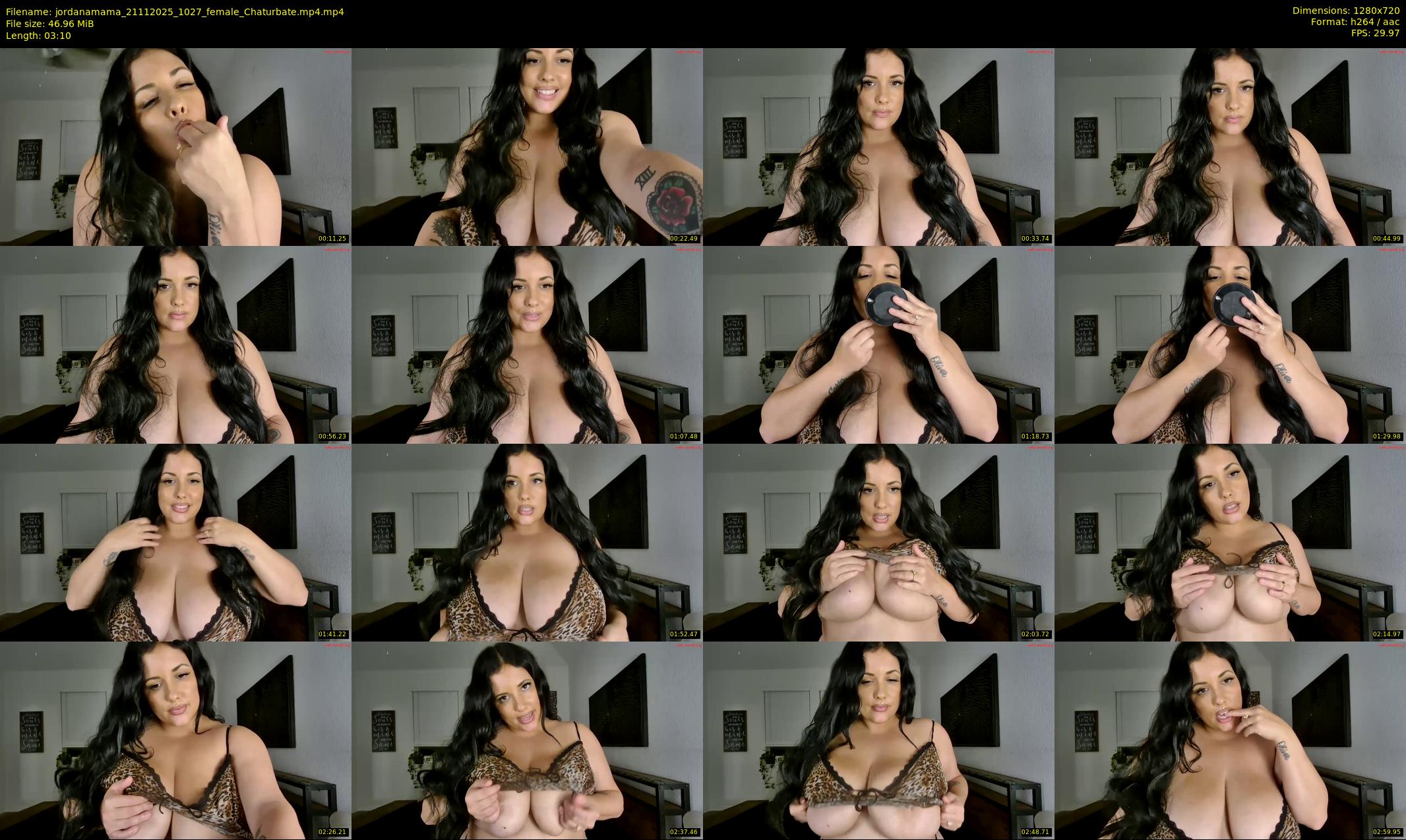 jordanamama — 4 minute Chaturbate couple cam show recording, 720p, Nov 21, 2025