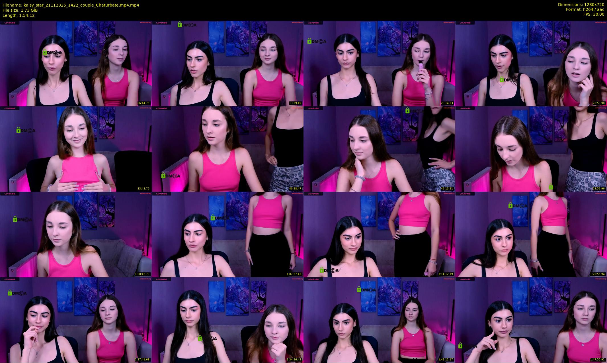 kaisy_star — 115 minute Chaturbate female cam show recording, 720p, Nov 21, 2025