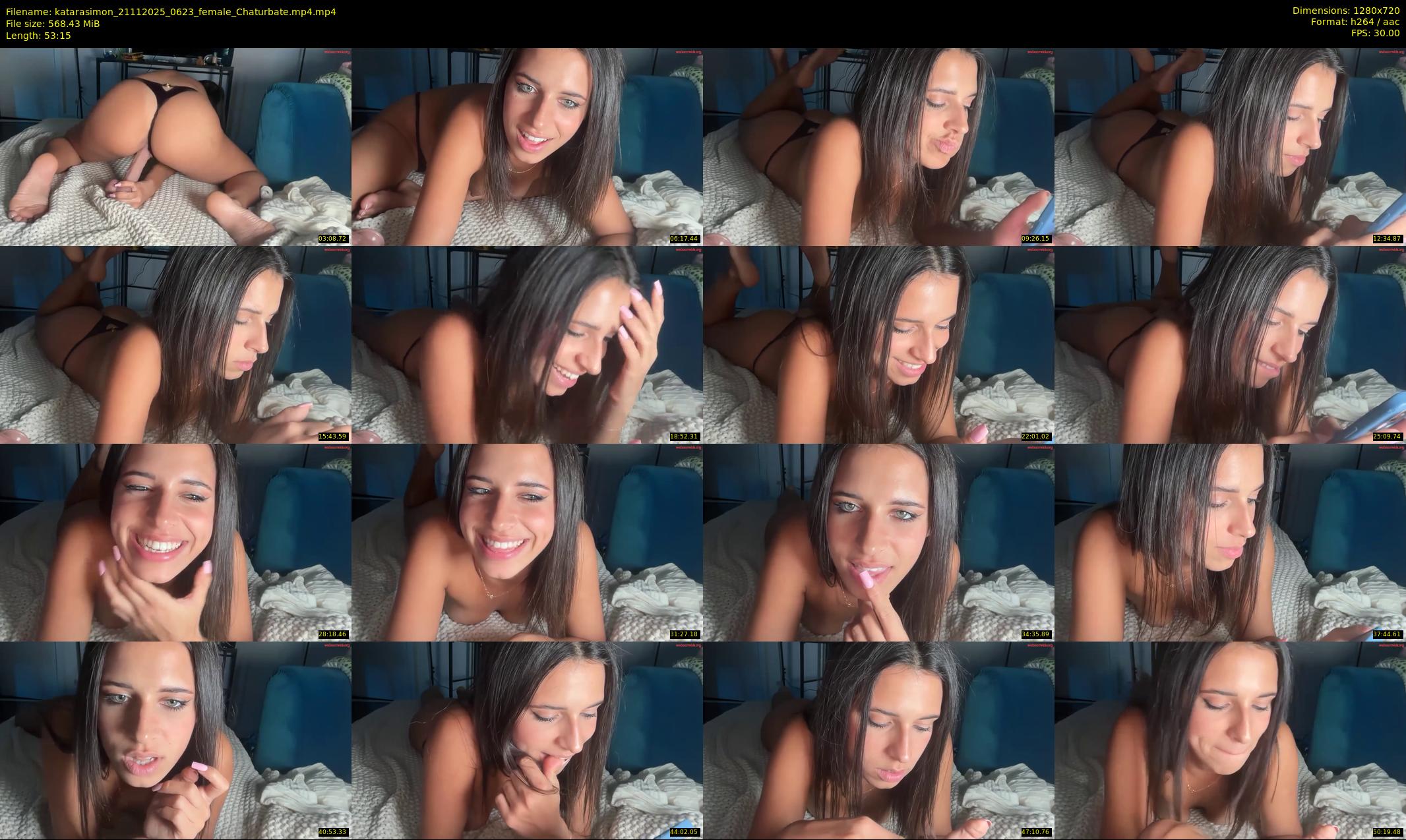 katarasimon — 54 minute Chaturbate female cam show recording, 720p, Nov 21, 2025