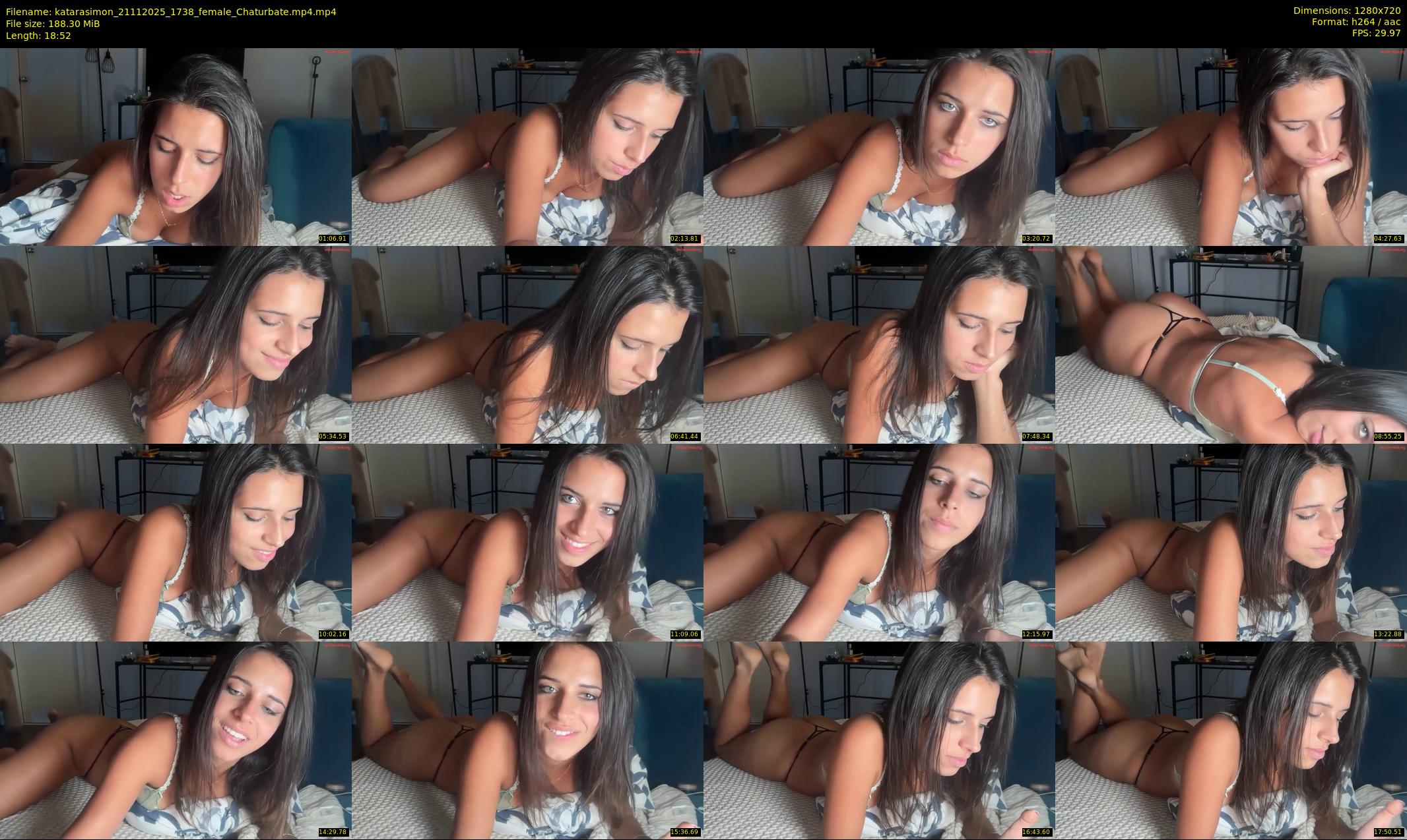 katarasimon — 19 minute Chaturbate female cam show recording, 720p, Nov 21, 2025