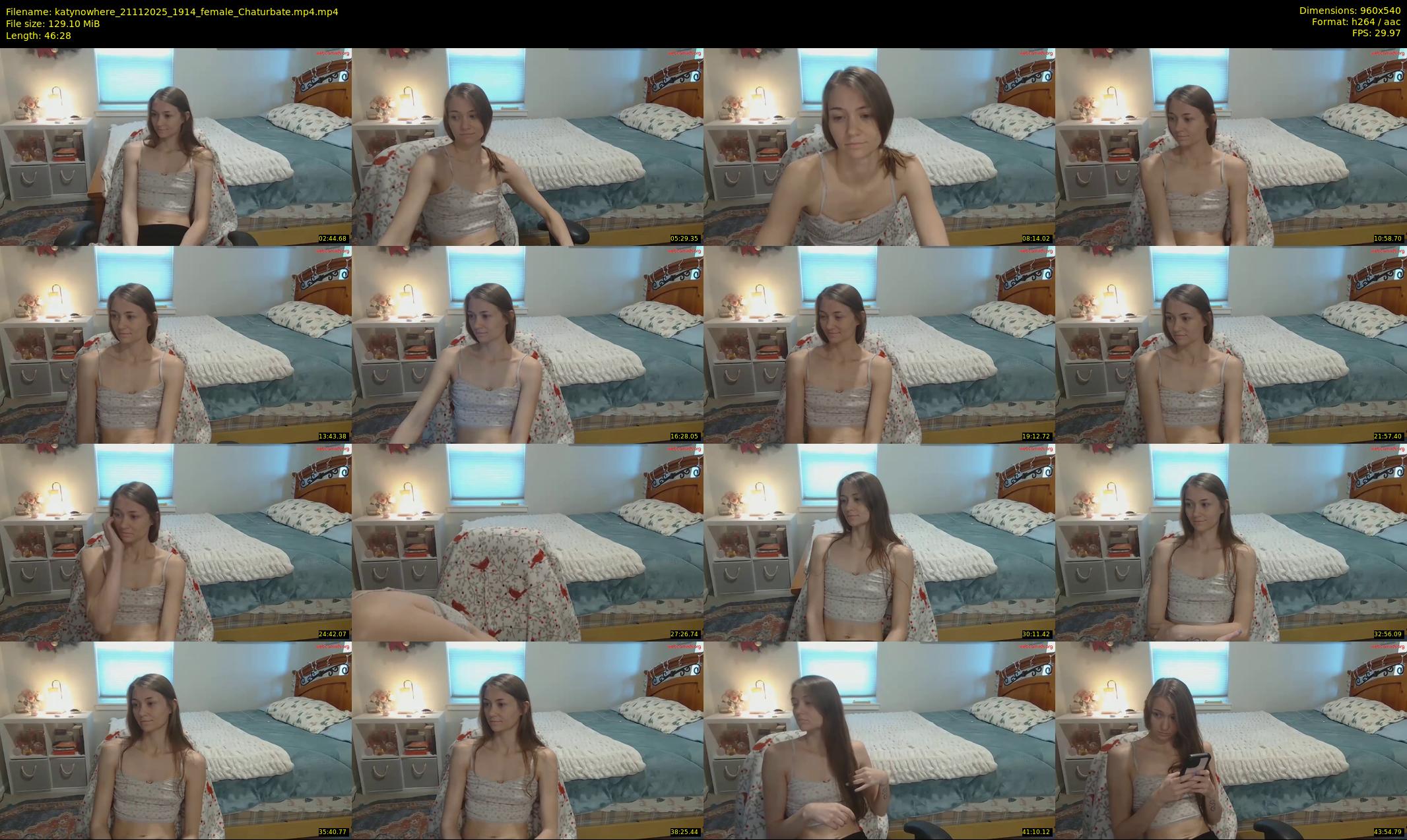 katynowhere — 47 minute Chaturbate female cam show recording, 480p, Nov 21, 2025