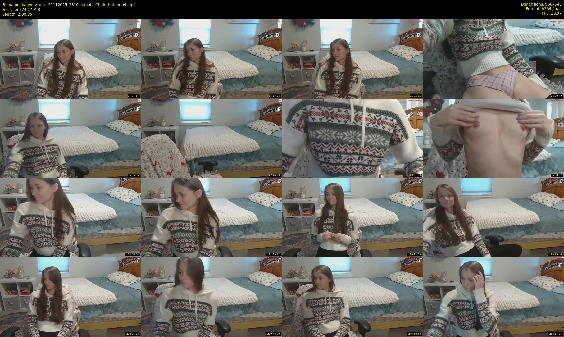 katynowhere — 121 minute Chaturbate female cam show recording, 480p, Nov 21, 2025