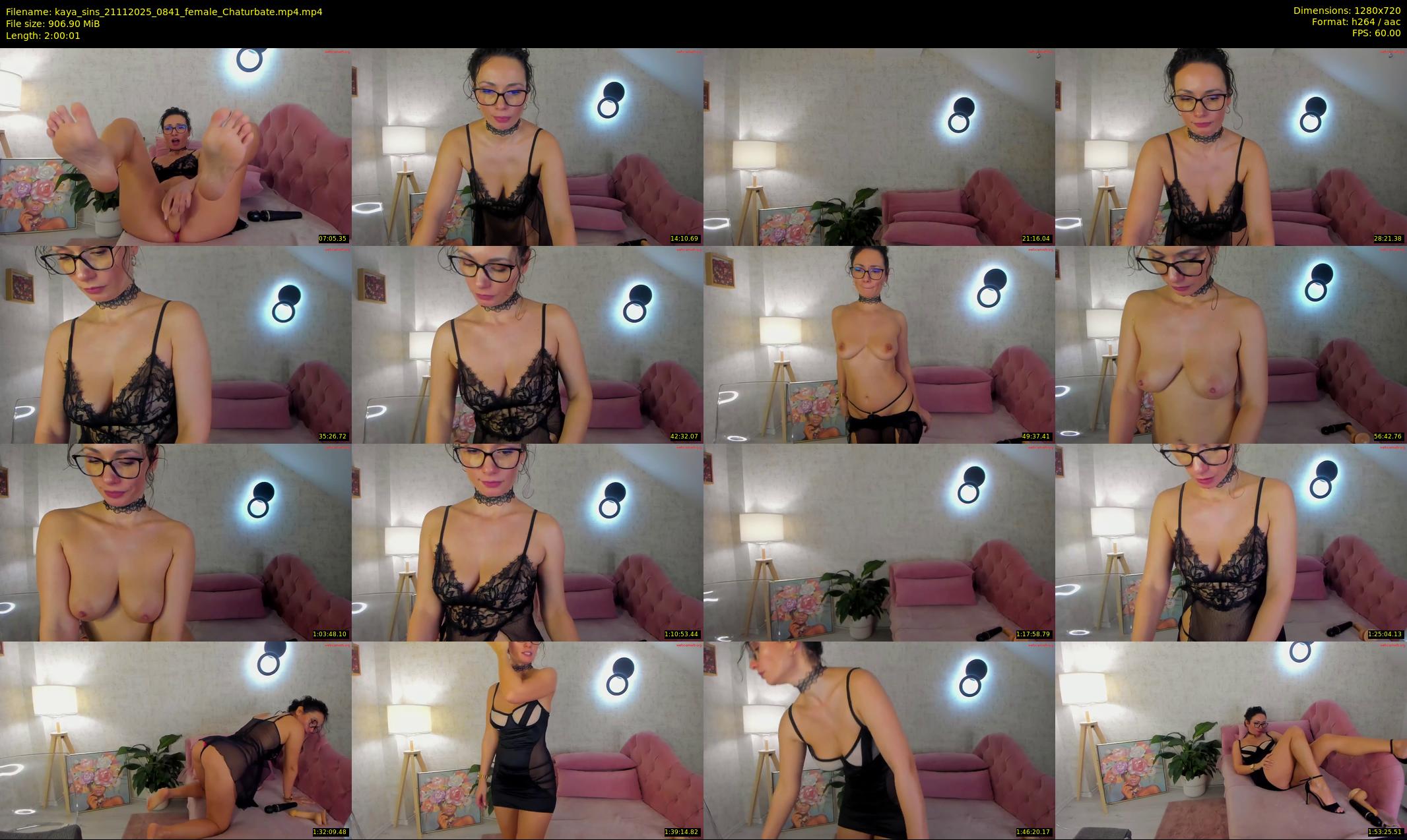 kaya_sins — 121 minute Chaturbate female cam show recording, 720p, Nov 21, 2025