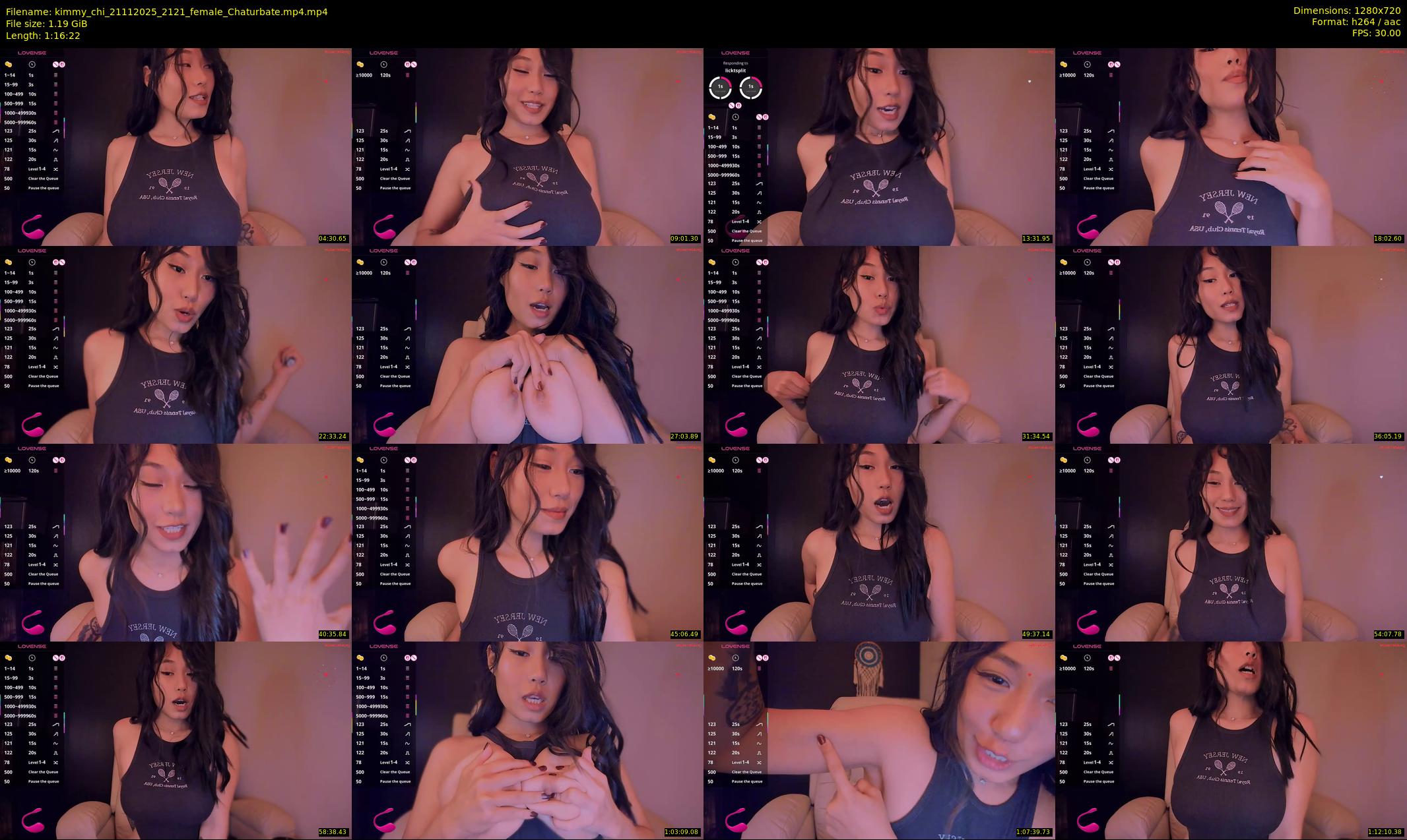 kimmy_chi — 77 minute Chaturbate female cam show recording, 720p, Nov 21, 2025