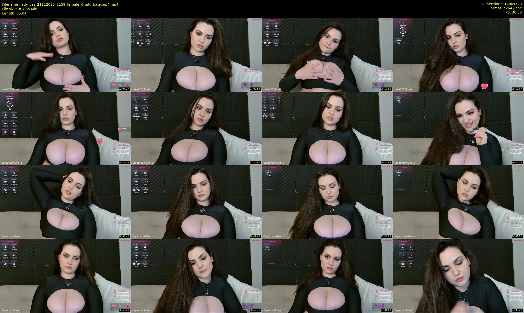lady_yas — 36 minute Chaturbate female cam show recording, 720p, Nov 21, 2025