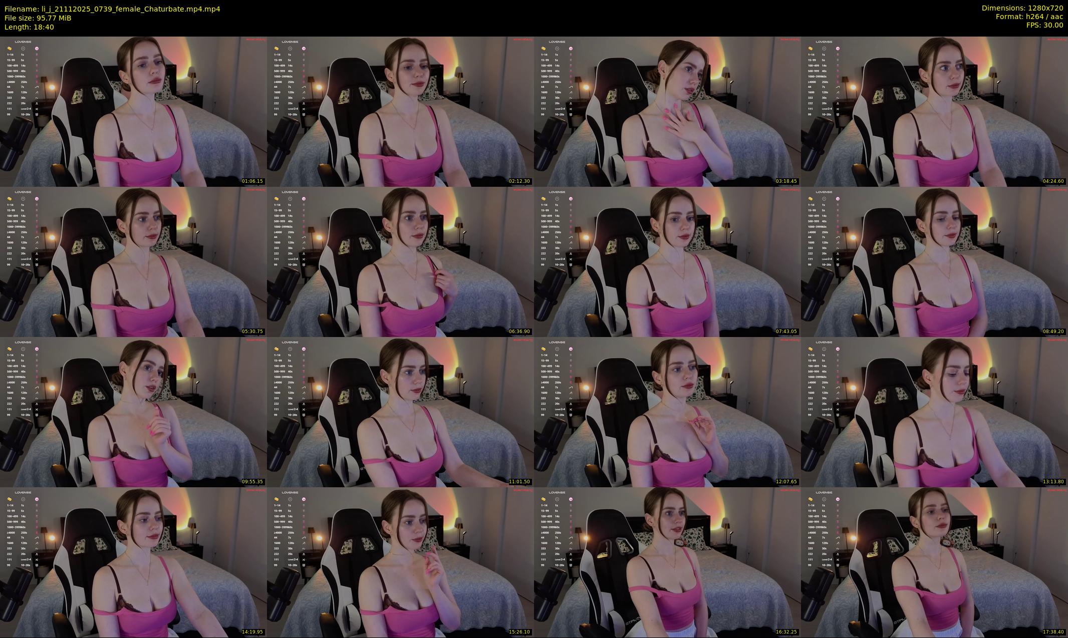 li_j — 19 minute Chaturbate female cam show recording, 720p, Nov 21, 2025