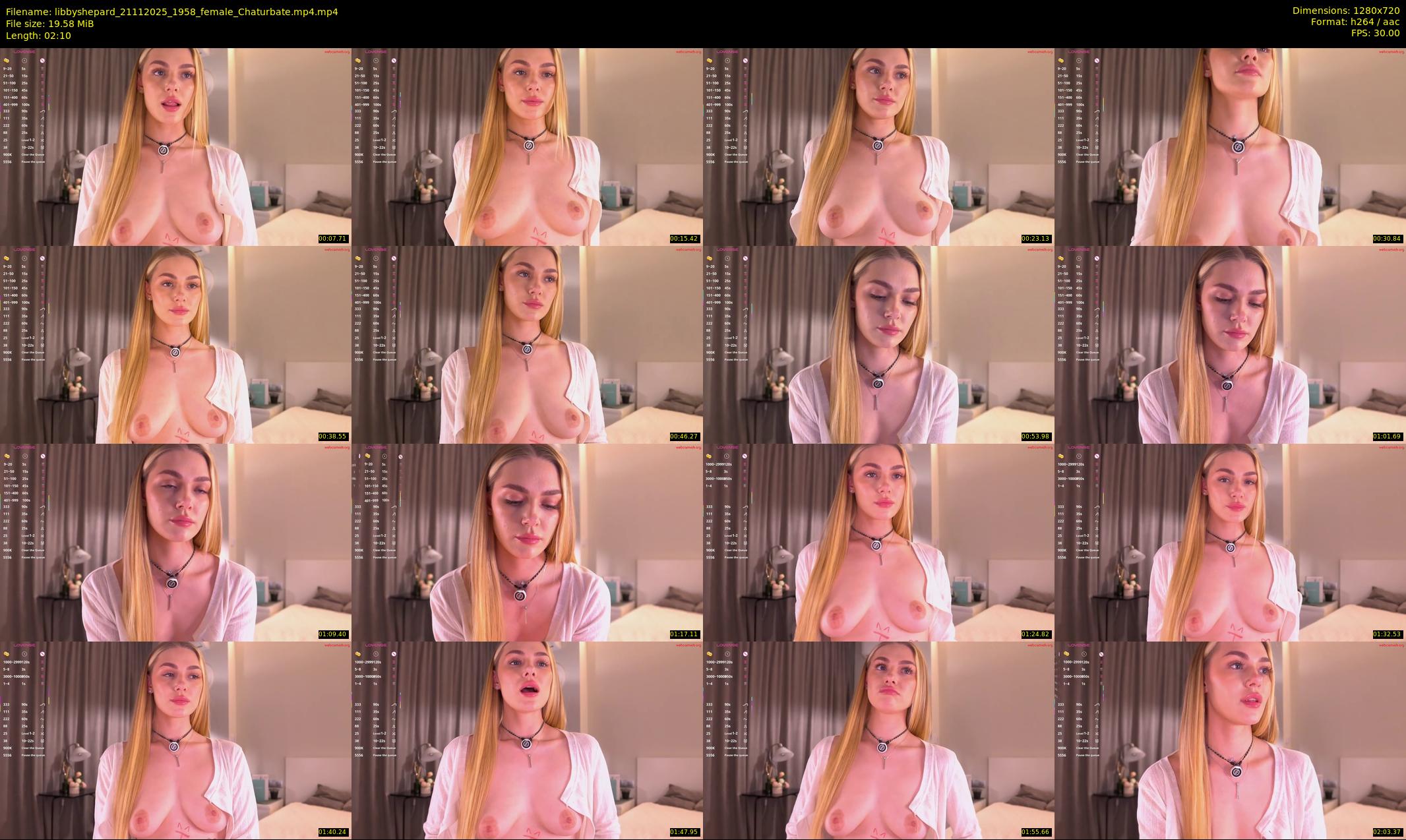 libbyshepard — 3 minute Chaturbate female cam show recording, 720p, Nov 21, 2025