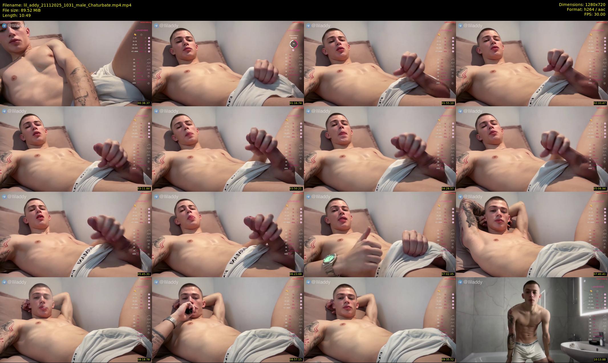 lil_addy — 11 minute Chaturbate male cam show recording, 720p, Nov 21, 2025