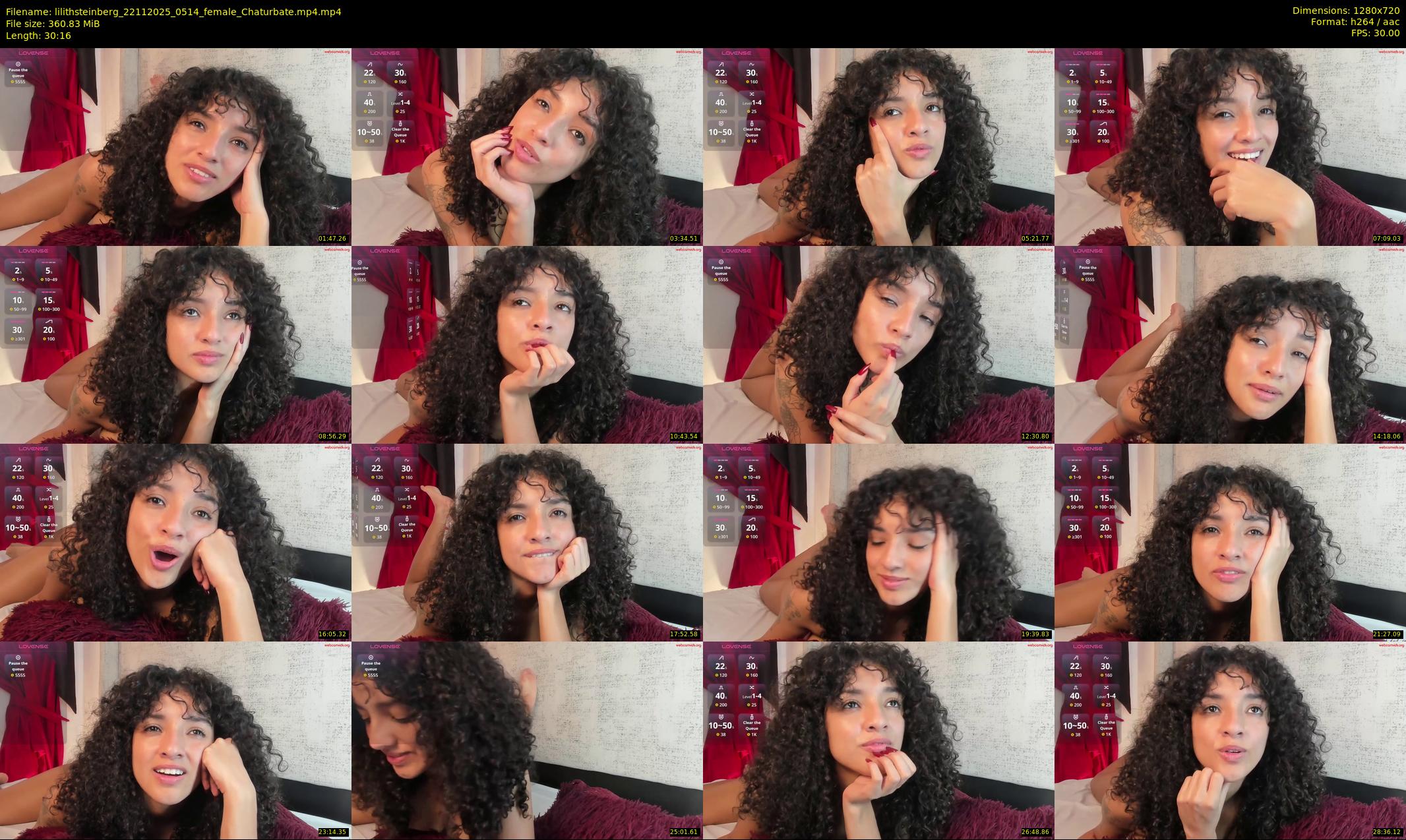 lilithsteinberg — 31 minute Chaturbate female cam show recording, 720p, Nov 22, 2025