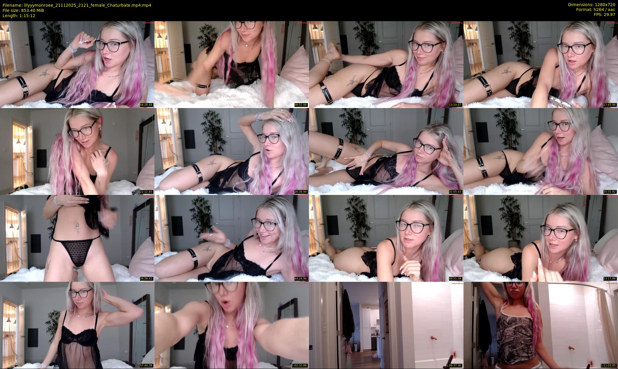 lilyyymonroee — 76 minute Chaturbate female cam show recording, 720p, Nov 21, 2025