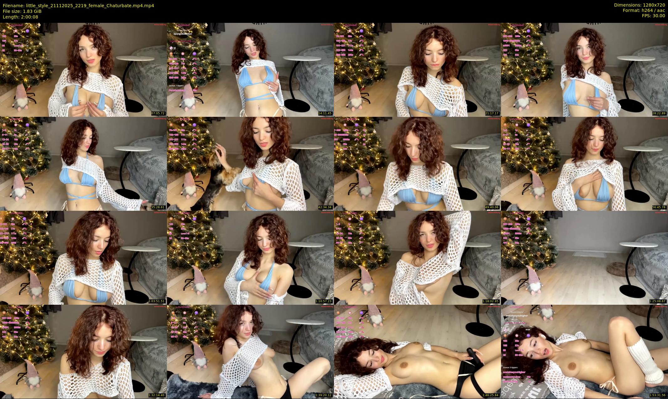 little_style — 121 minute Chaturbate female cam show recording, 720p, Nov 21, 2025