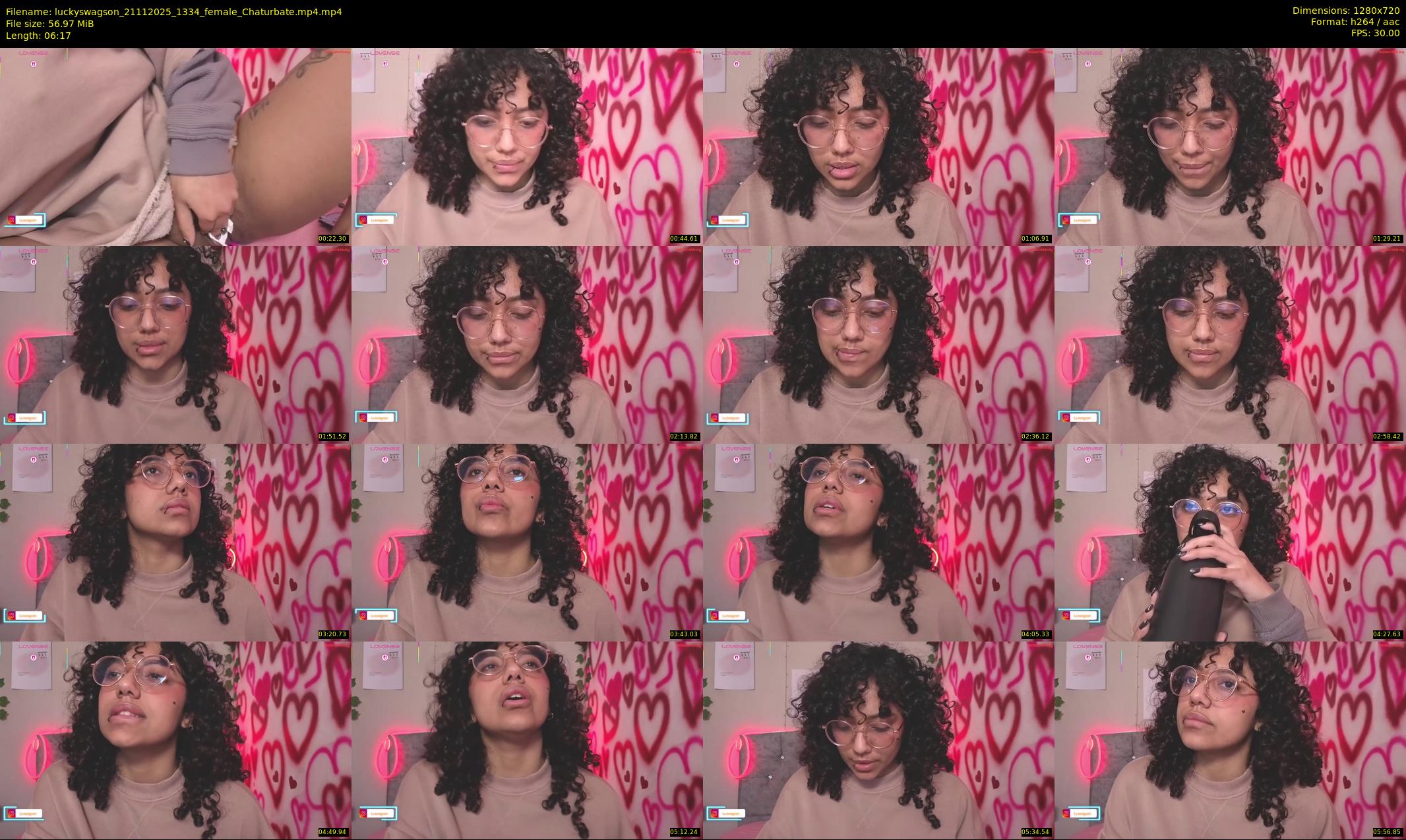 luckyswagson — 7 minute Chaturbate female cam show recording, 720p, Nov 21, 2025
