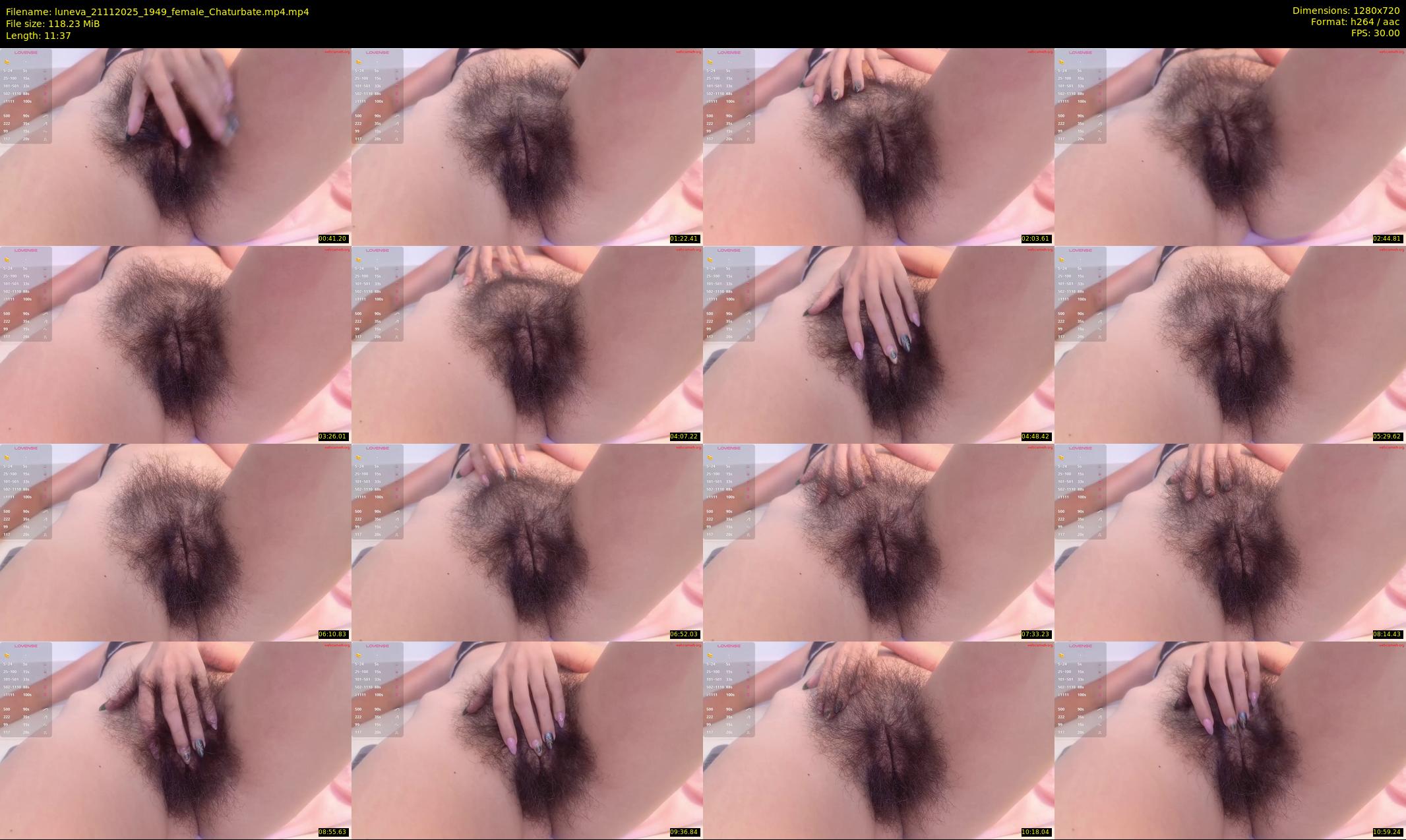 luneva — 12 minute Chaturbate female cam show recording, 720p, Nov 21, 2025