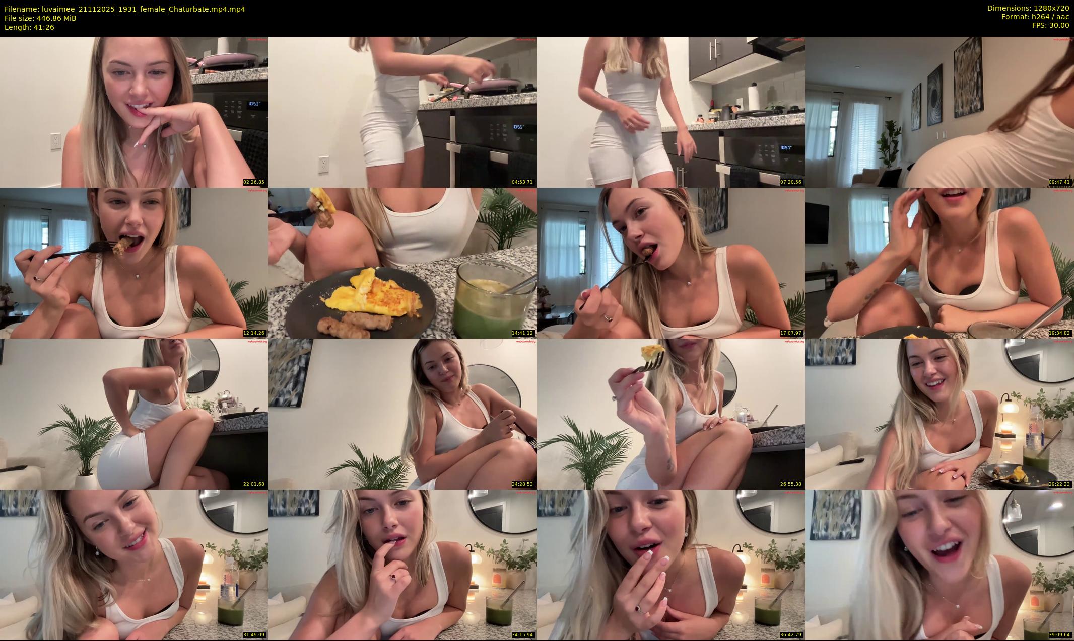 luvaimee — 42 minute Chaturbate female cam show recording, 720p, Nov 21, 2025