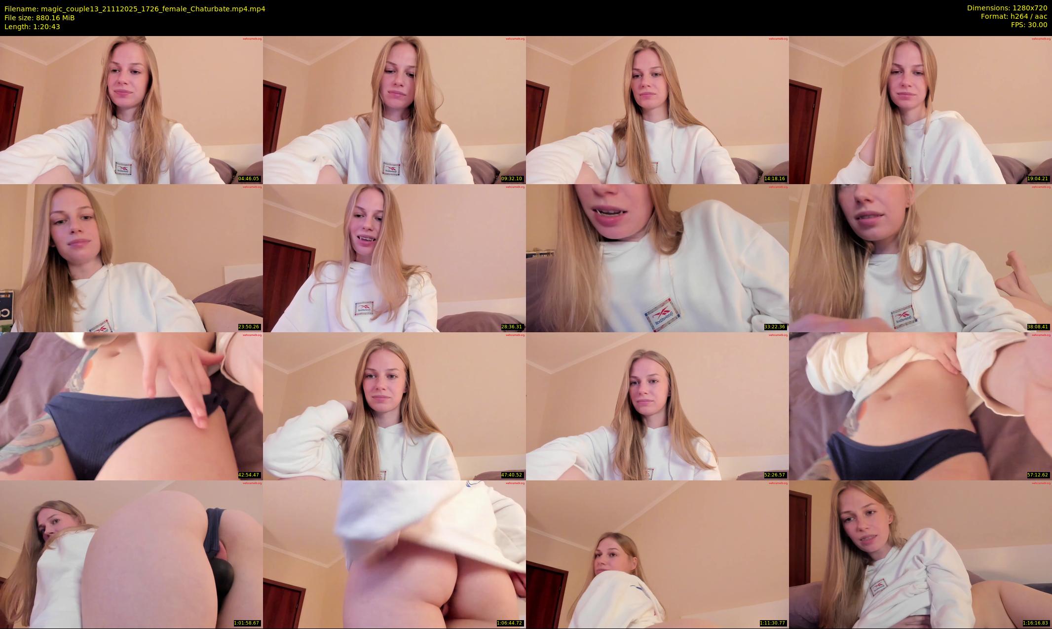 magic_couple13 — 81 minute Chaturbate couple cam show recording, 720p, Nov 21, 2025
