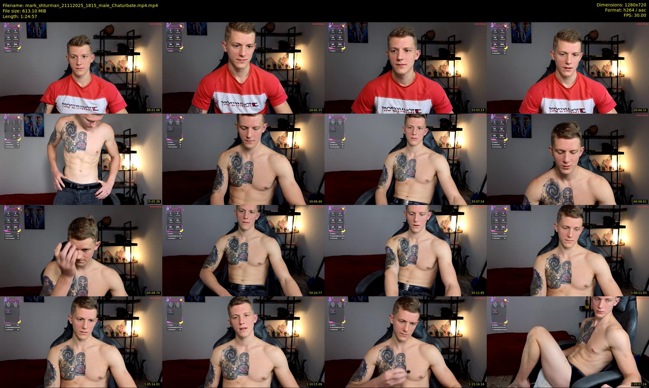 mark_shturman — 85 minute Chaturbate male cam show recording, 720p, Nov 21, 2025