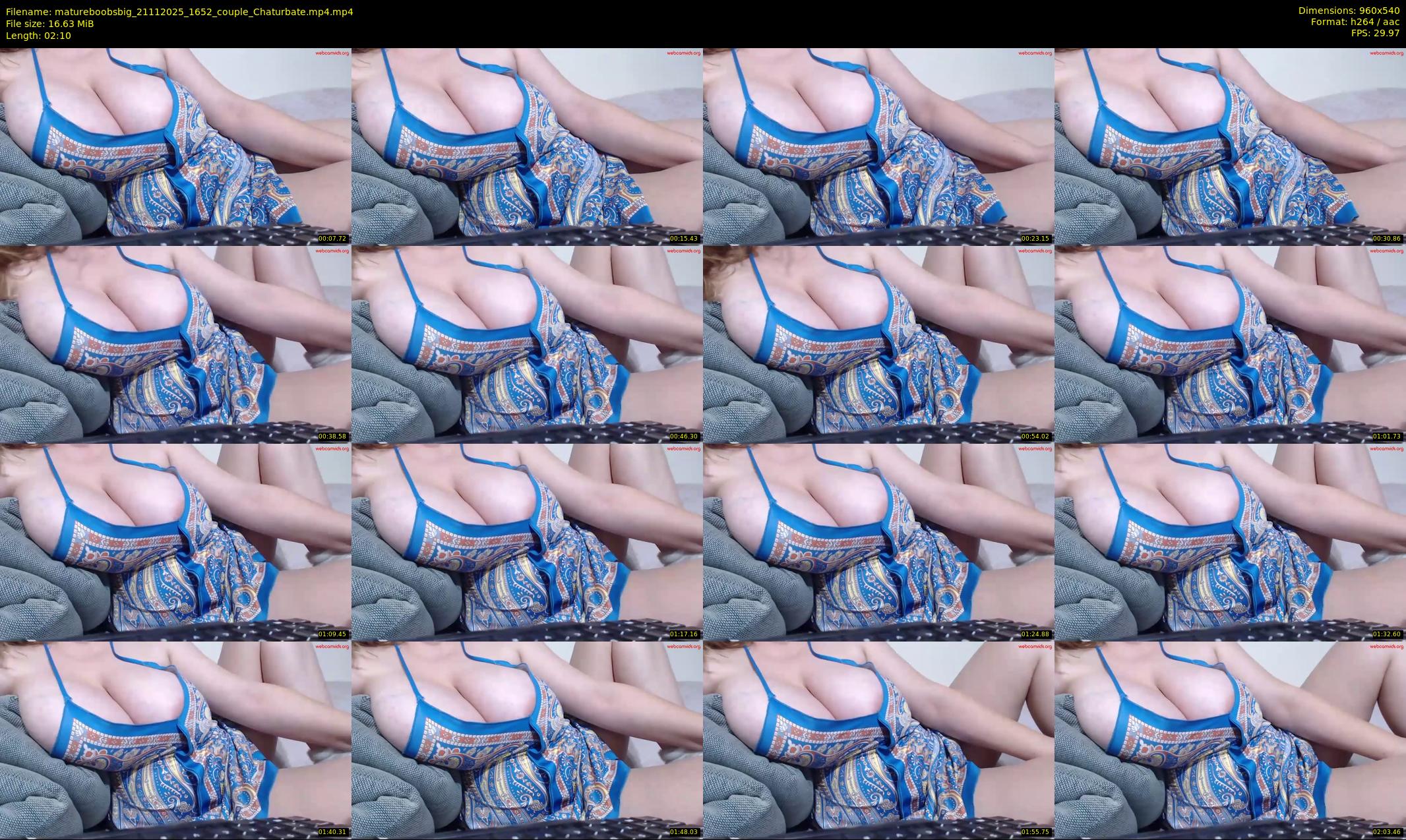 matureboobsbig — 3 minute Chaturbate female cam show recording, 480p, Nov 21, 2025
