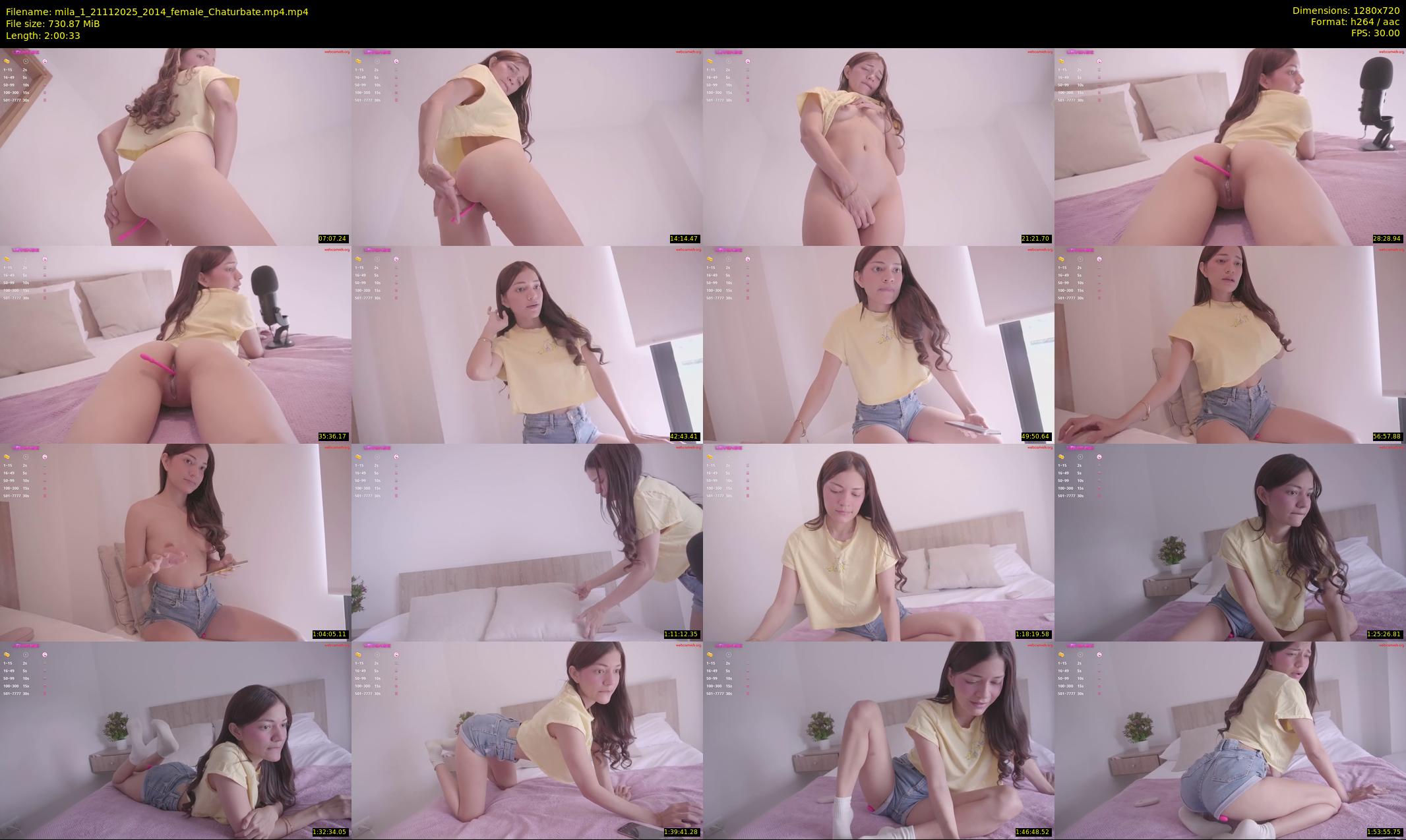 mila_1 — 121 minute Chaturbate female cam show recording, 720p, Nov 21, 2025
