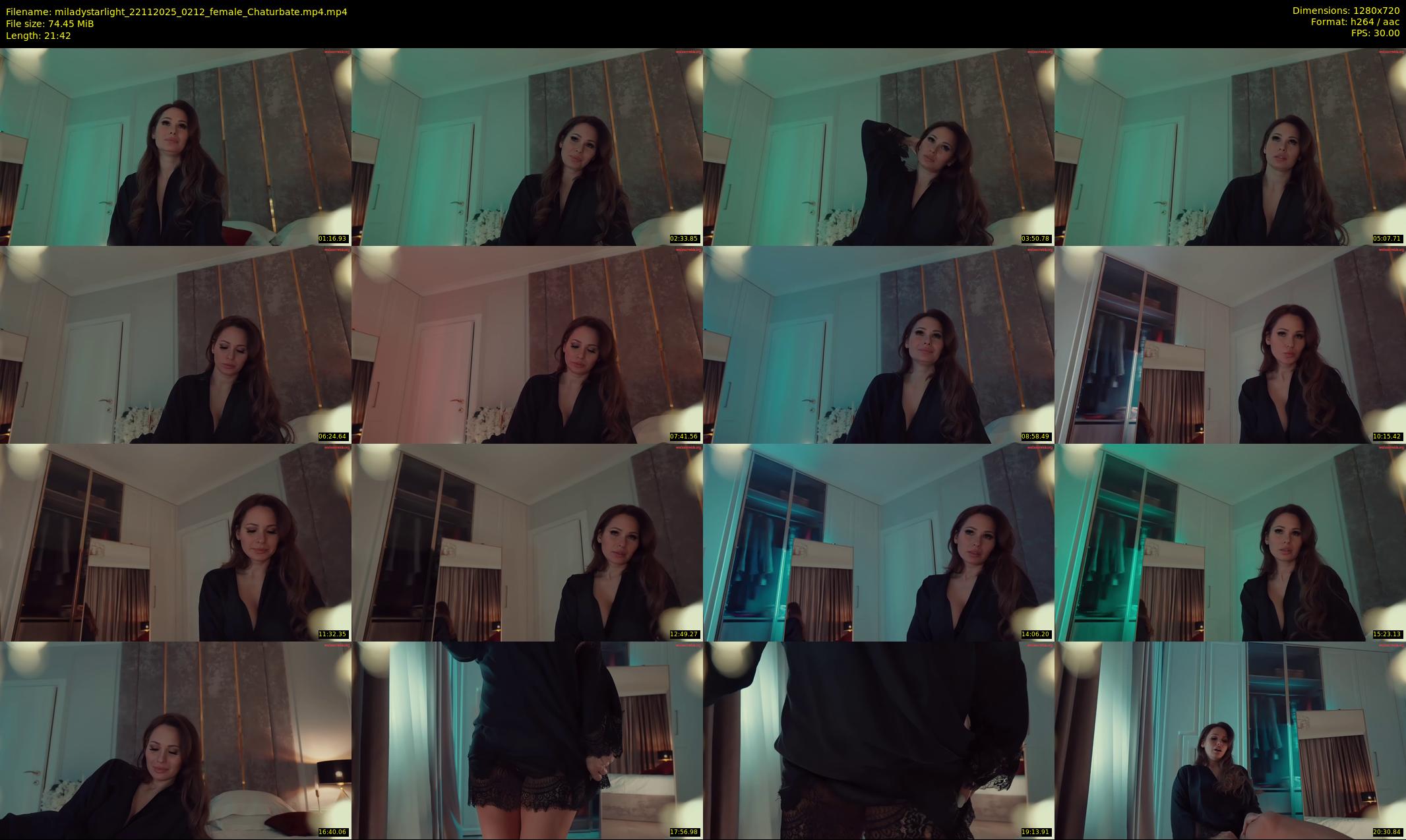 miladystarlight — 22 minute Chaturbate female cam show recording, 720p, Nov 22, 2025