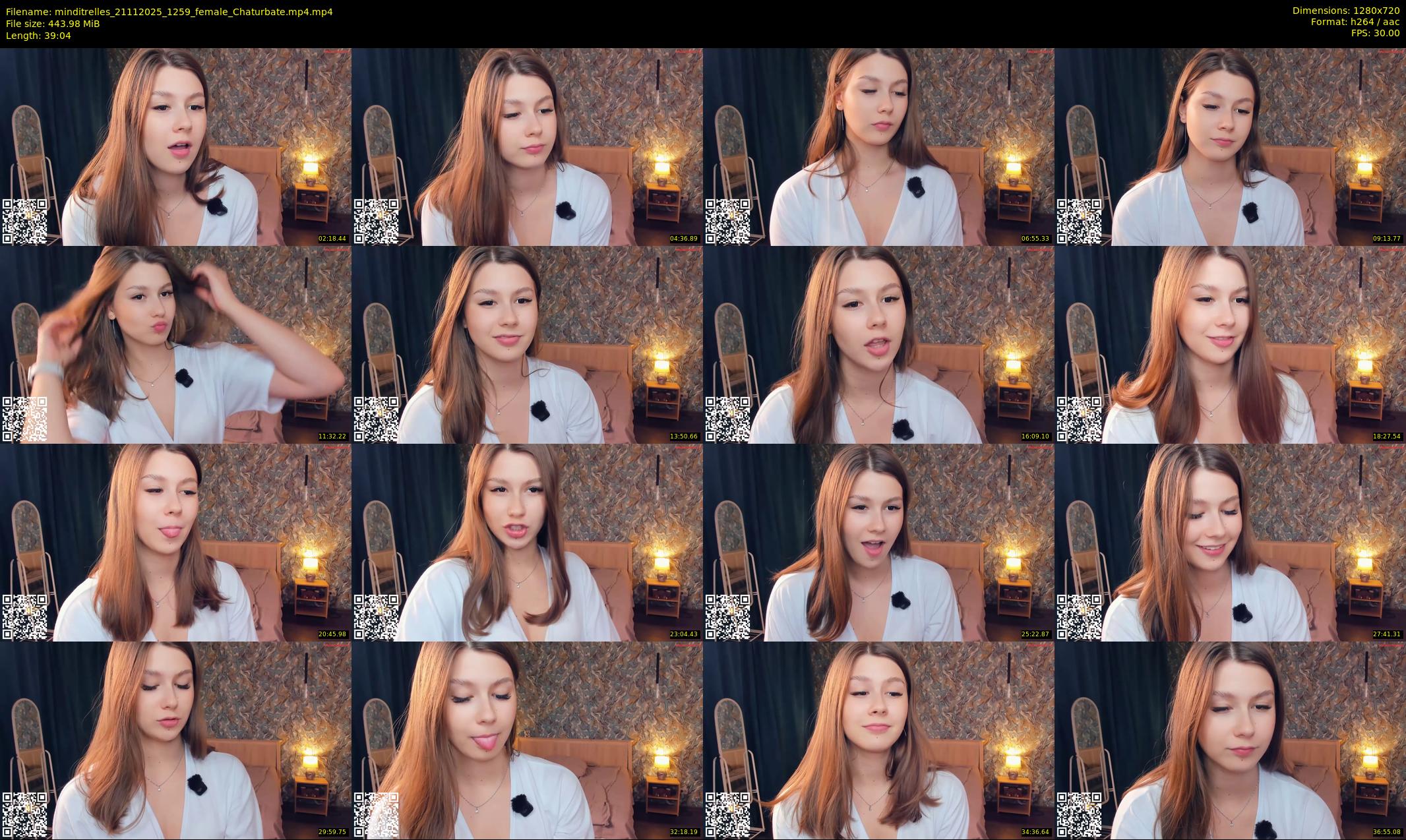 minditrelles — 40 minute Chaturbate female cam show recording, 720p, Nov 21, 2025