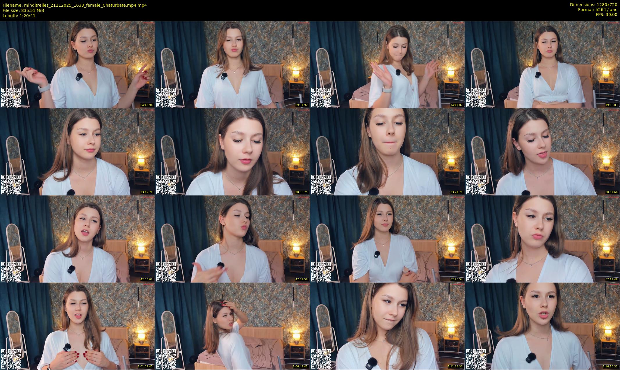 minditrelles — 81 minute Chaturbate female cam show recording, 720p, Nov 21, 2025