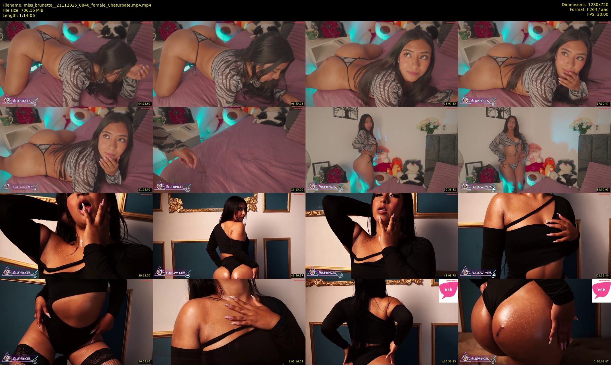miss_brunette_ — 75 minute Chaturbate female cam show recording, 720p, Nov 21, 2025