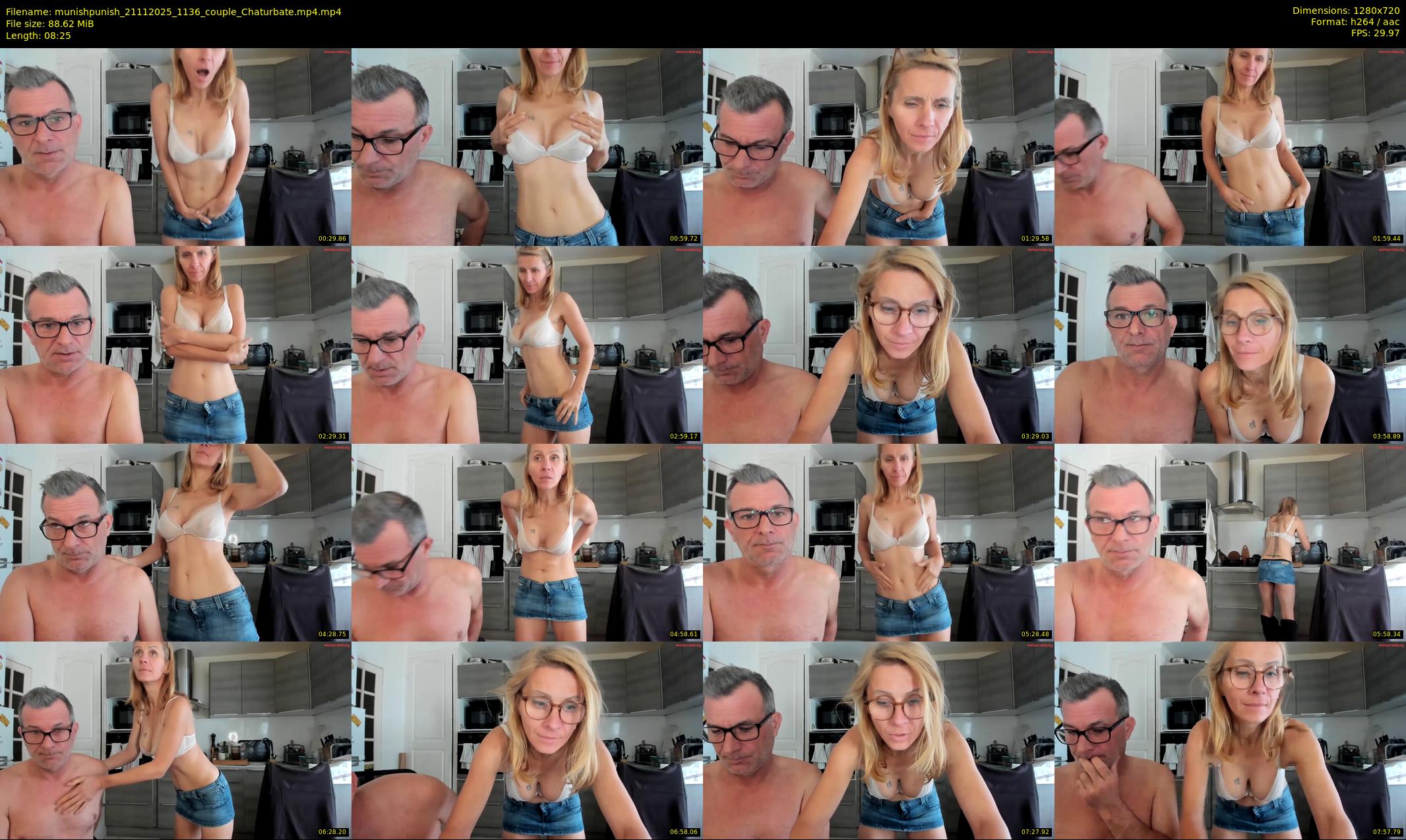 munishpunish — 9 minute Chaturbate couple cam show recording, 720p, Nov 21, 2025