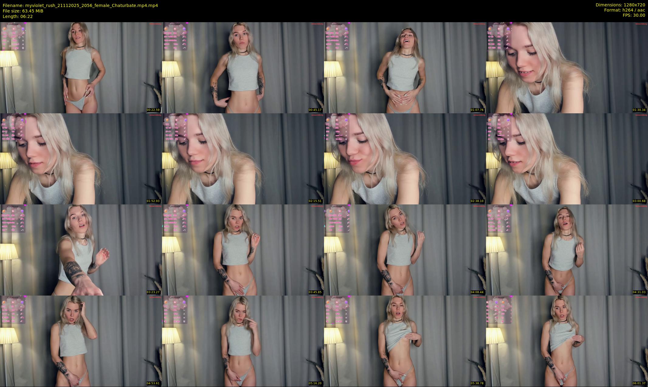 myviolet_rush — 7 minute Chaturbate female cam show recording, 720p, Nov 21, 2025